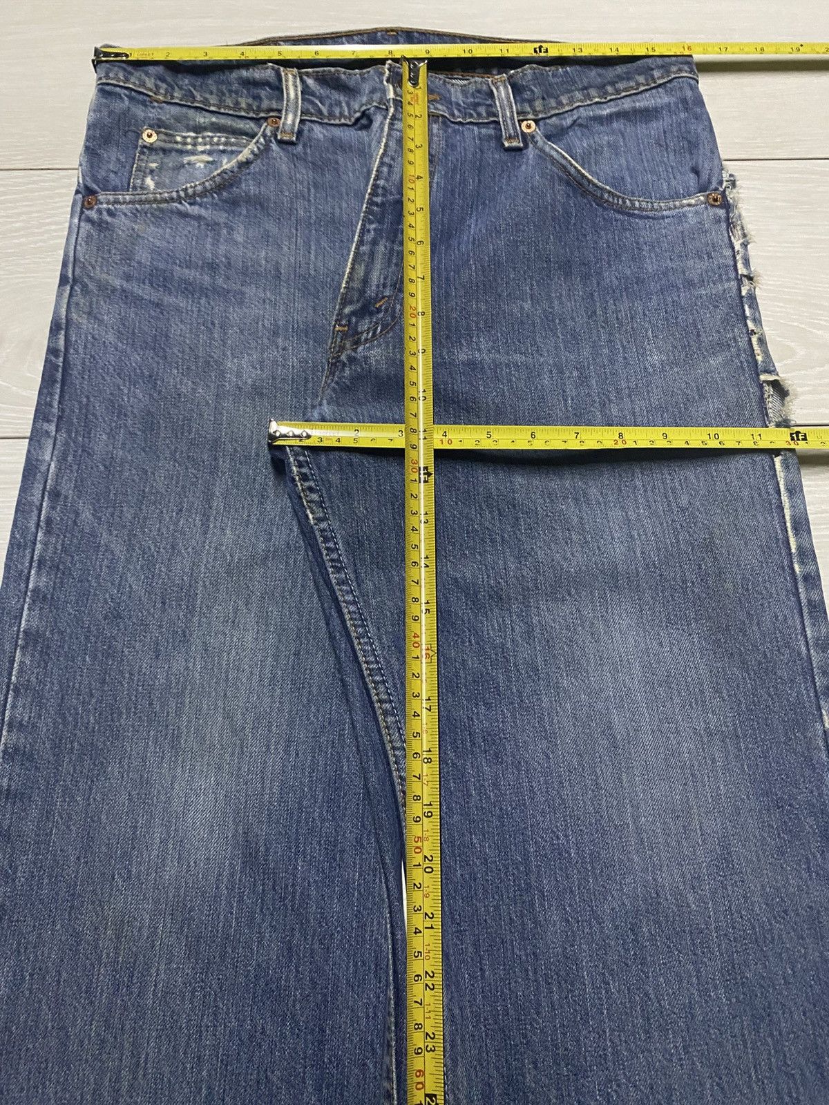 Levi's Vintage Levis 607 Orange Tab Jeans Size US 32 / EU 48 - 12 Thumbnail