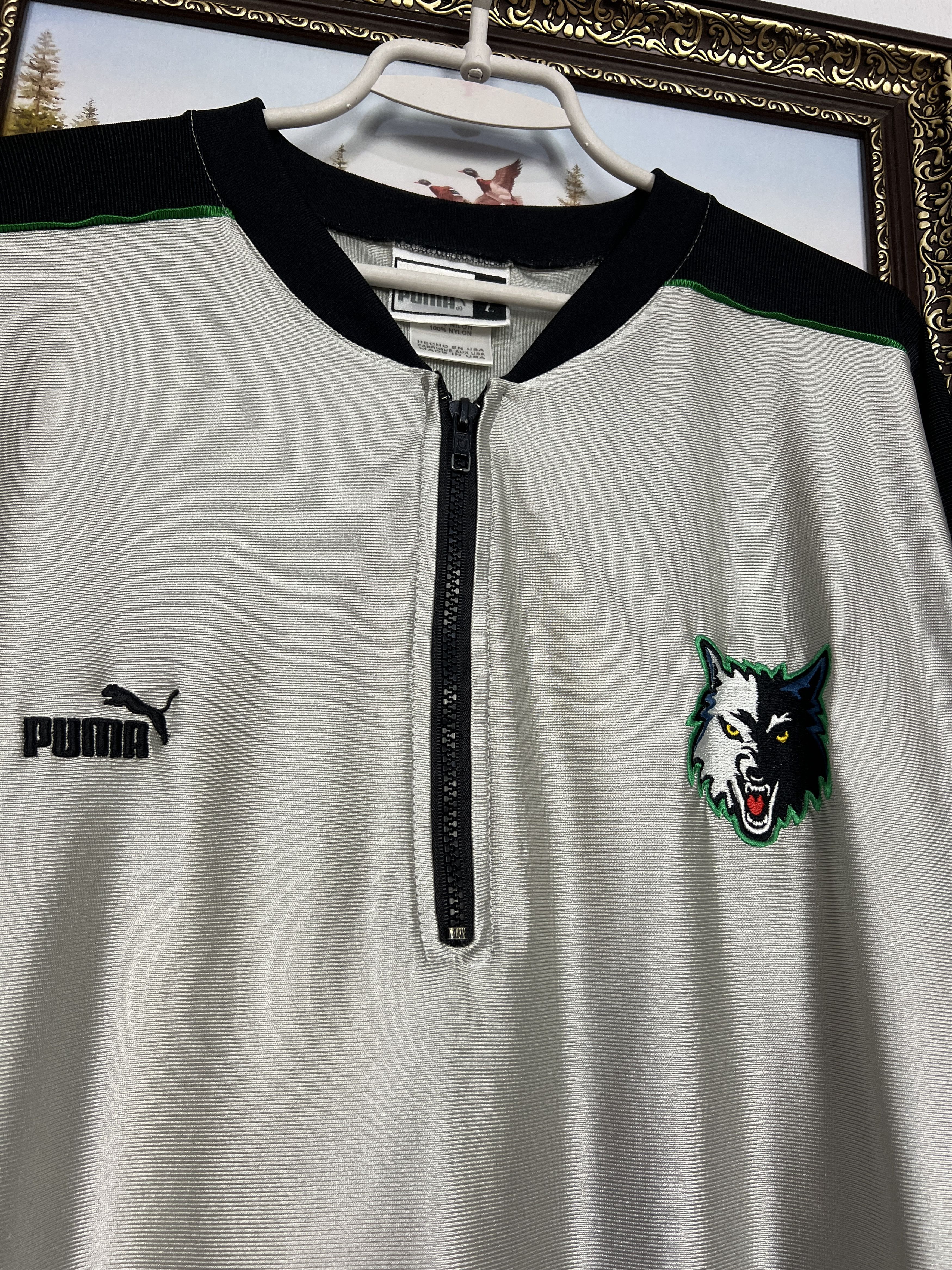 Puma Dallas Mavericks Worm Up Shooting Garnett NBA Jersey Shirt Size US L / EU 52-54 / 3 - 3 Thumbnail