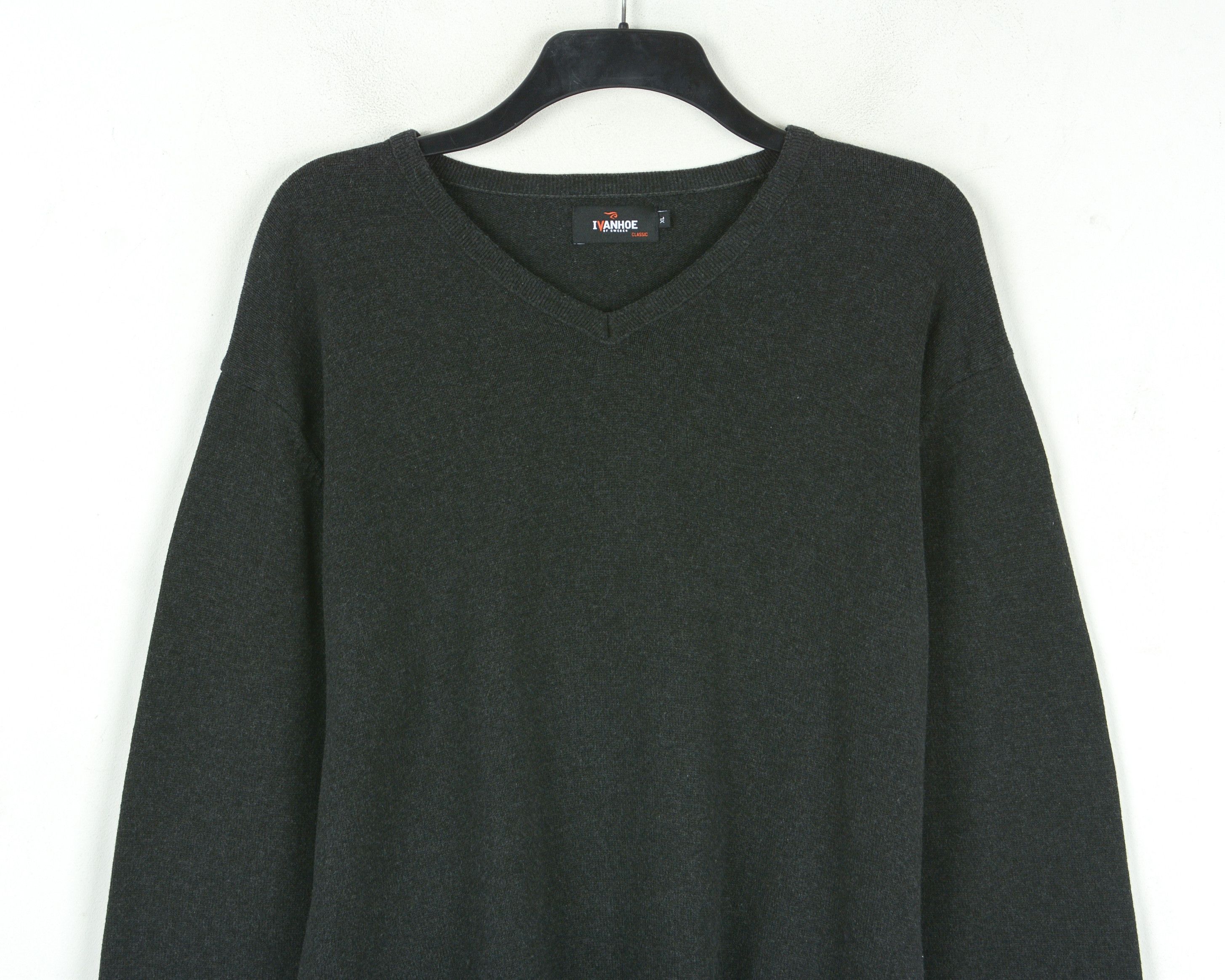 Other Ivanhoe Men's Jumper XL Pullover Sweater Knit V Neck Cotton Size US XL / EU 56 / 4 - 2 Thumbnail