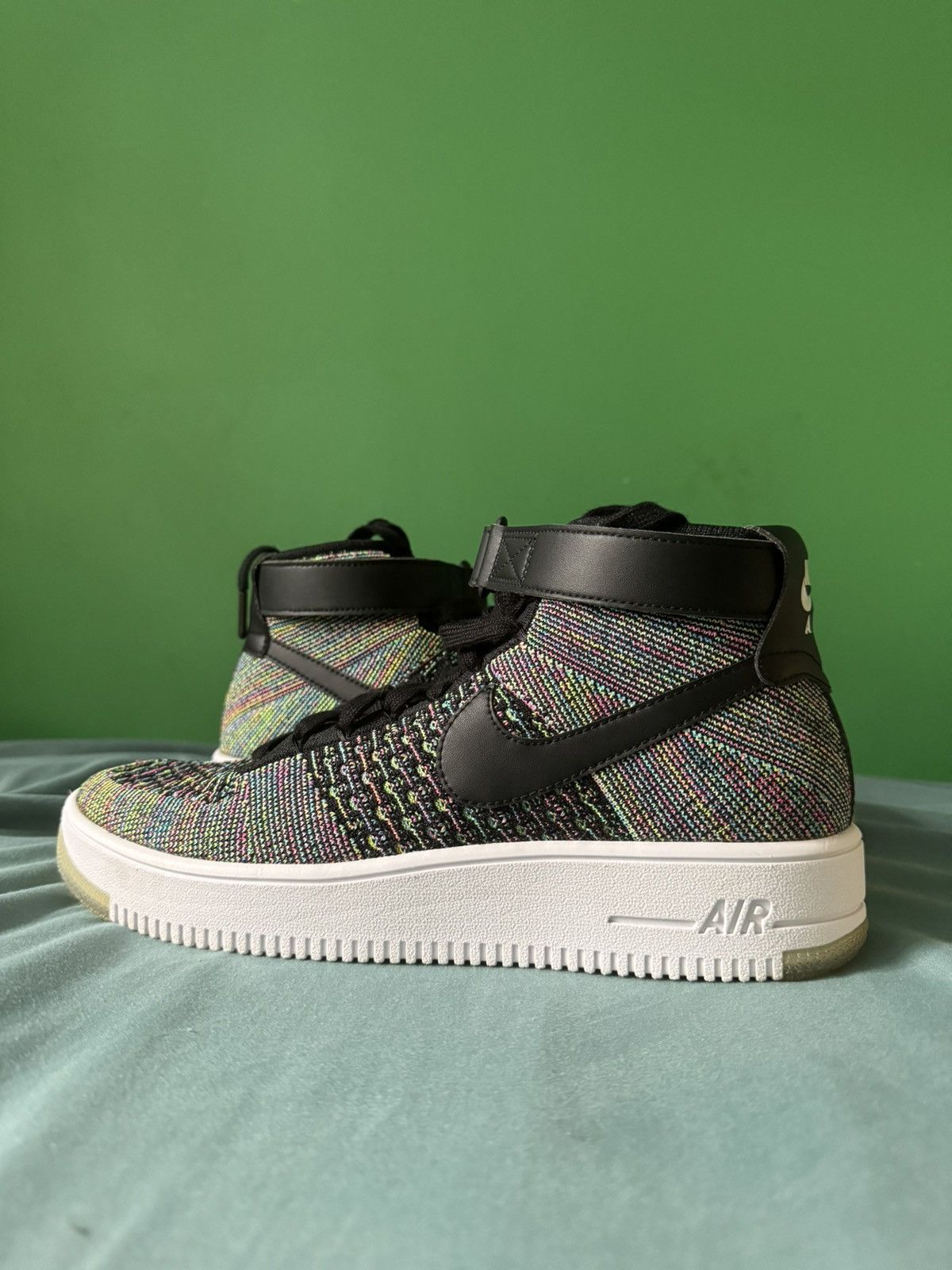 Nike Nike Air Force 1 Ultra Flynit Mid 2017 Size US 10 / EU 43 - 1 Thumbnail