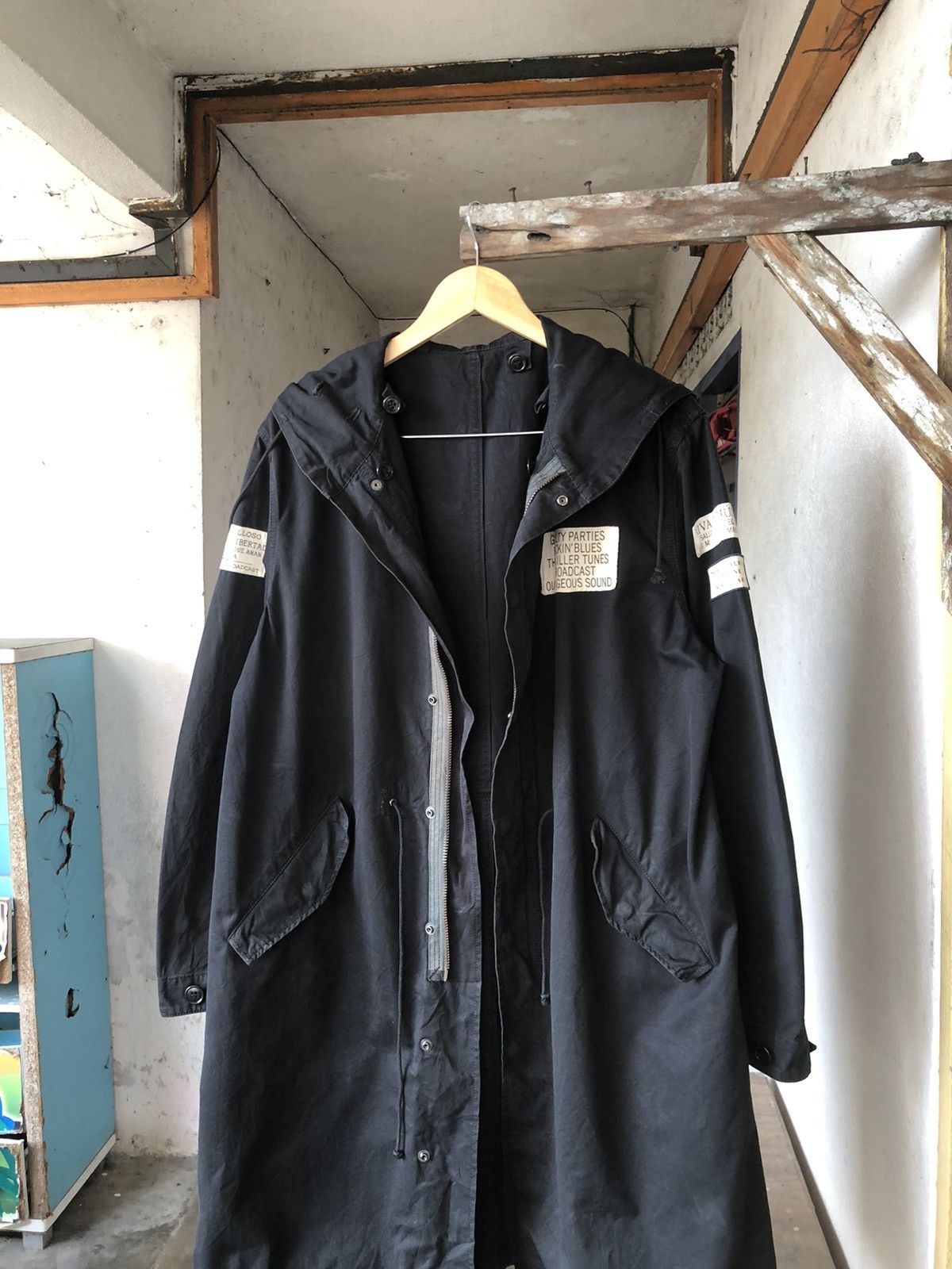 Wacko Maria Vintage Guilty Parties Big Print "I am very Good" Parka Size US L / EU 52-54 / 3 - 5 Thumbnail