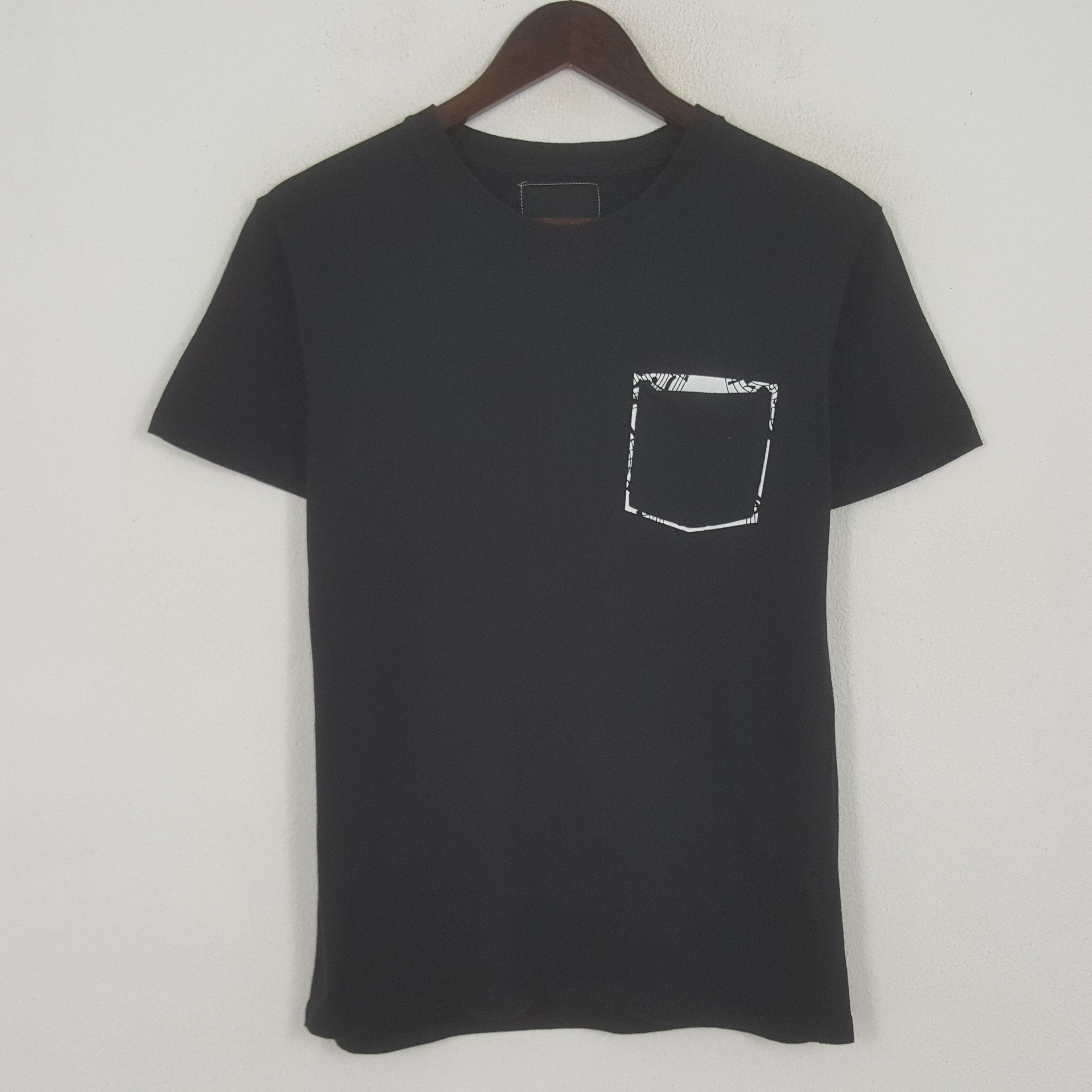 Japanese Brand × Number (N)ine × Vintage Vintage Number (N)ine Custom Art Single Pocket Tshirt Size US S / EU 44-46 / 1 - 3 Thumbnail