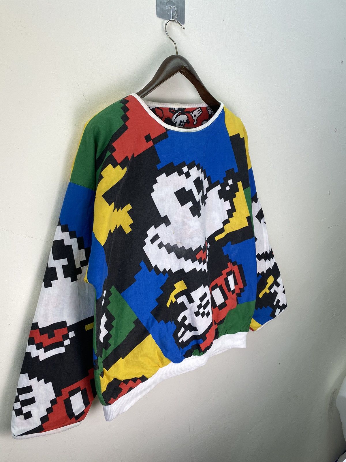 Cartoon Network × Mickey Mouse Rare! Mickey Mouse Multicolour Riversible Sweatshirt Size US L / EU 52-54 / 3 - 3 Thumbnail