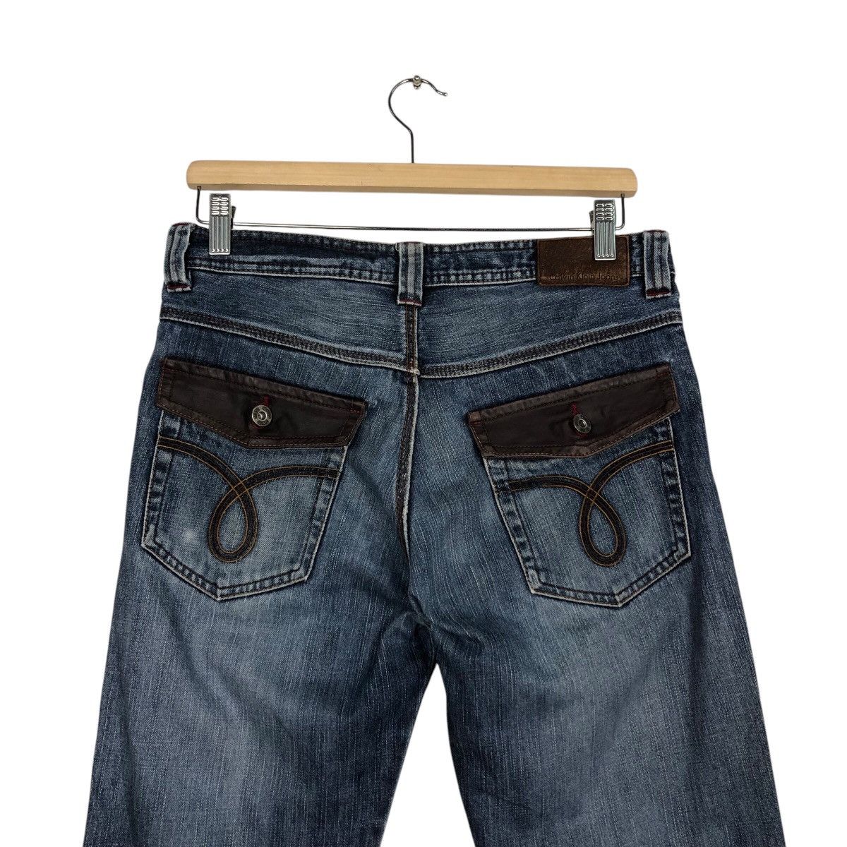 Calvin Klein 📌Vintage Denim Jeans Calvin Klein Jeans Bowcut Design Size 30" / US 8 / IT 44 - 11 Thumbnail