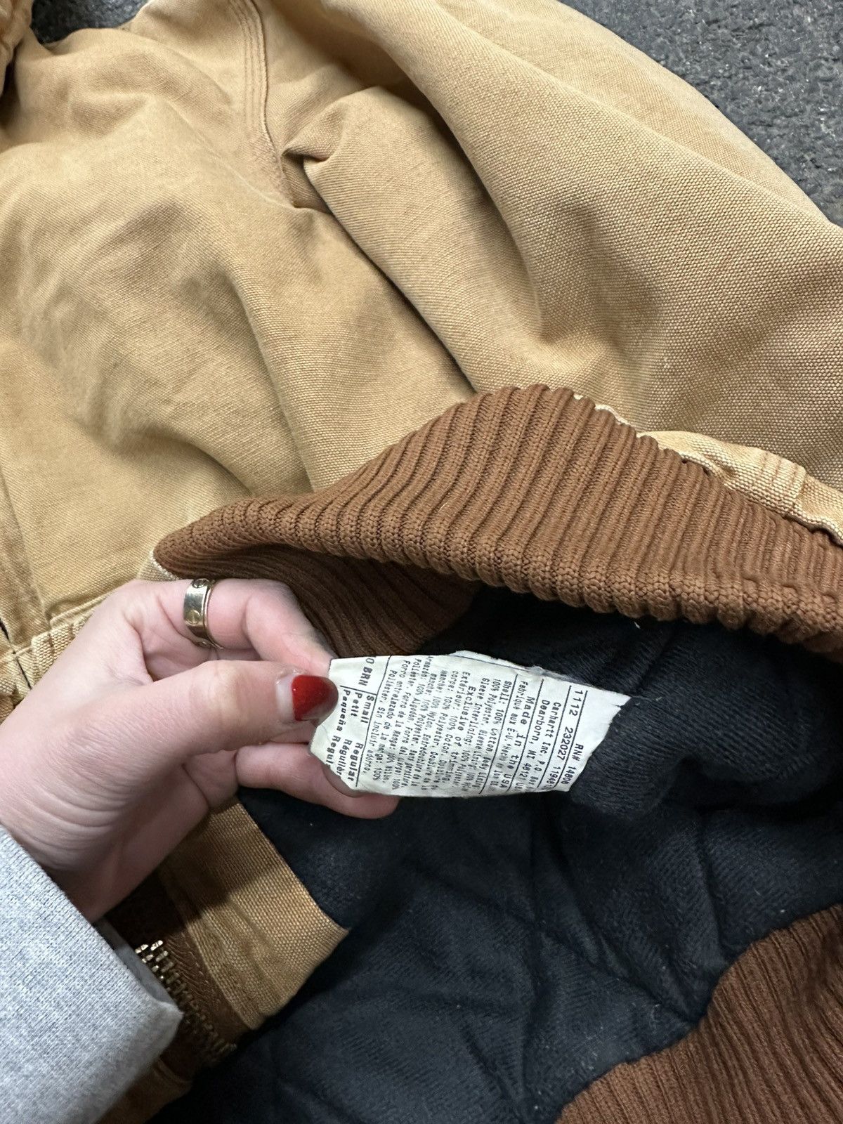 Carhartt Y2K carhartt canvas hooded jacket Size US S / EU 44-46 / 1 - 10 Thumbnail