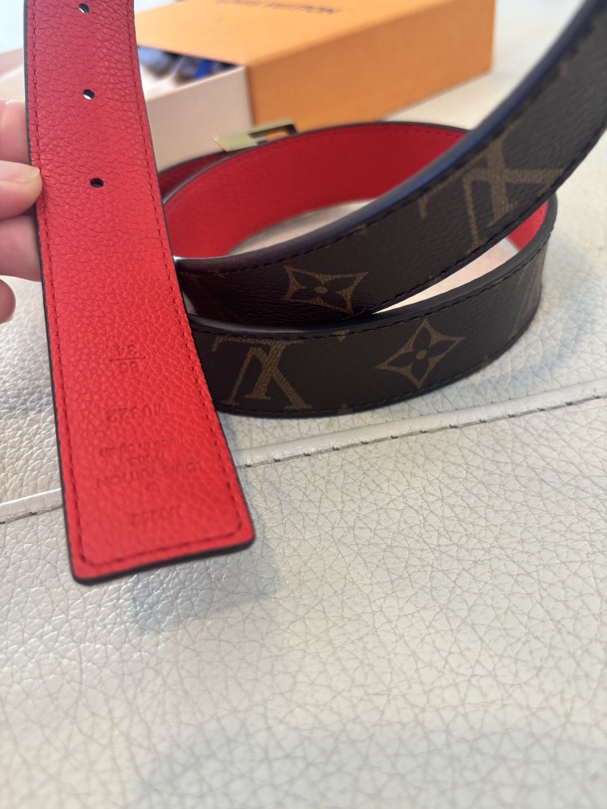 Louis Vuitton LV Initiales Reversible Belt Size ONE SIZE - 2 Thumbnail