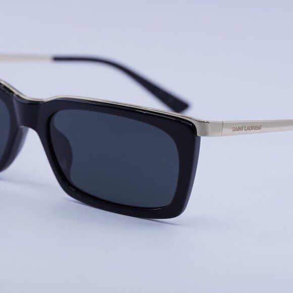 Saint Laurent Paris 🕶️ New Saint Laurent SL766 001 Sunglasses - Black\Gold Size ONE SIZE - 9 Thumbnail