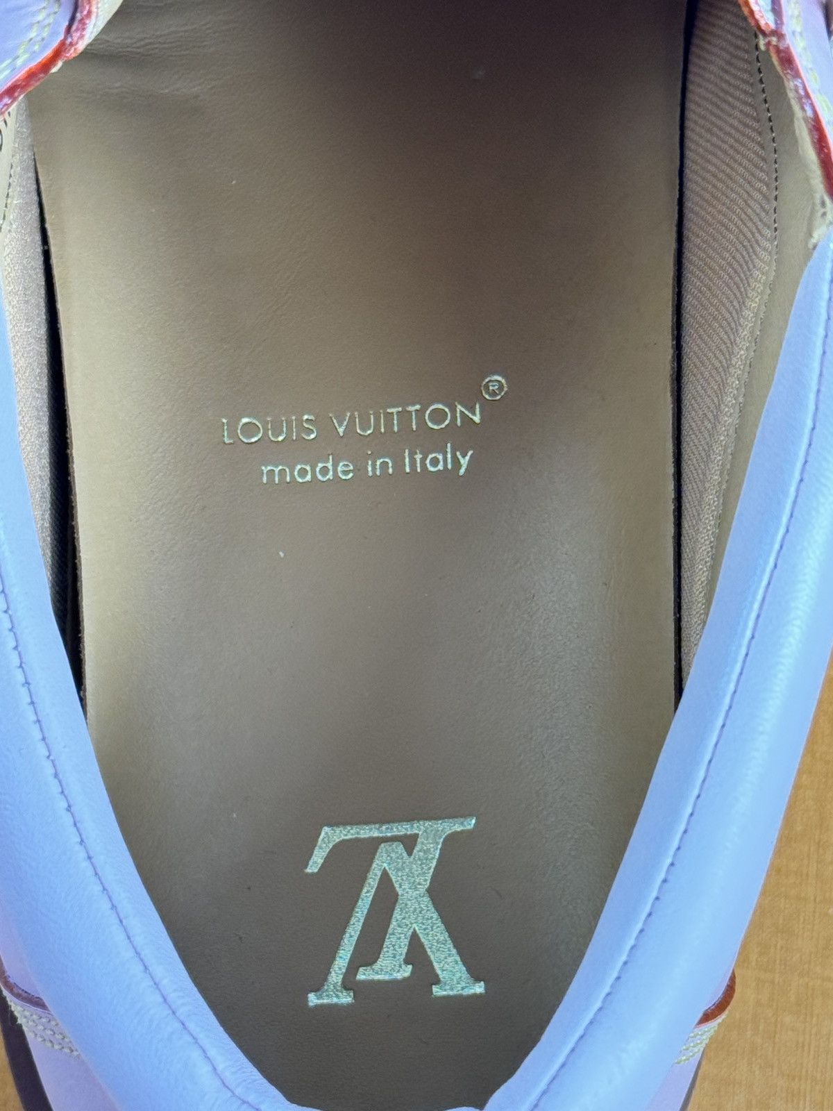 Louis Vuitton LV REMIX DERBY 1AIJAN SIZE: LV8 fits US10 Size US 8 / EU 41 - 14 Thumbnail