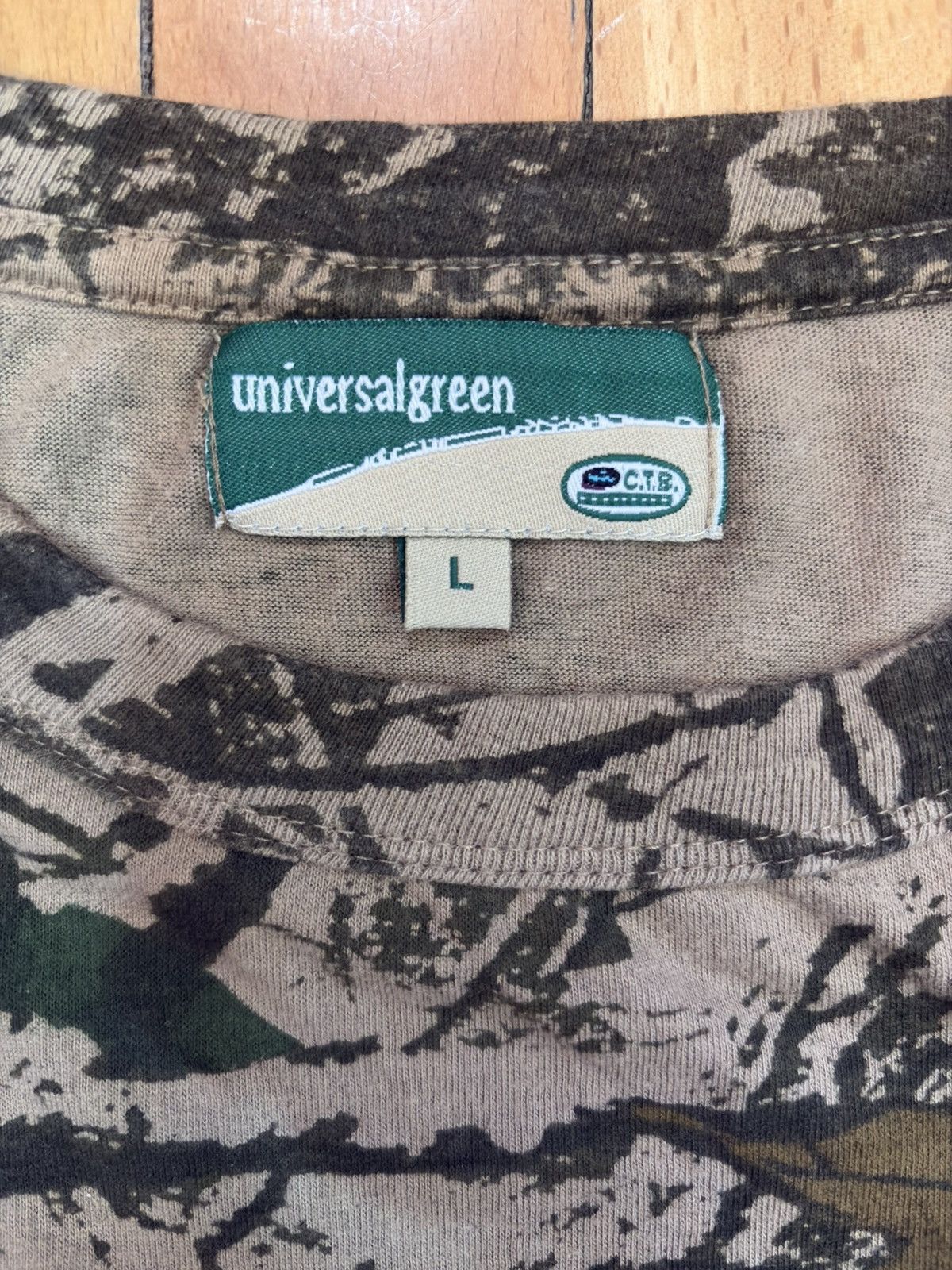 Vintage Vintage Camo tee Size US L / EU 52-54 / 3 - 3 Thumbnail