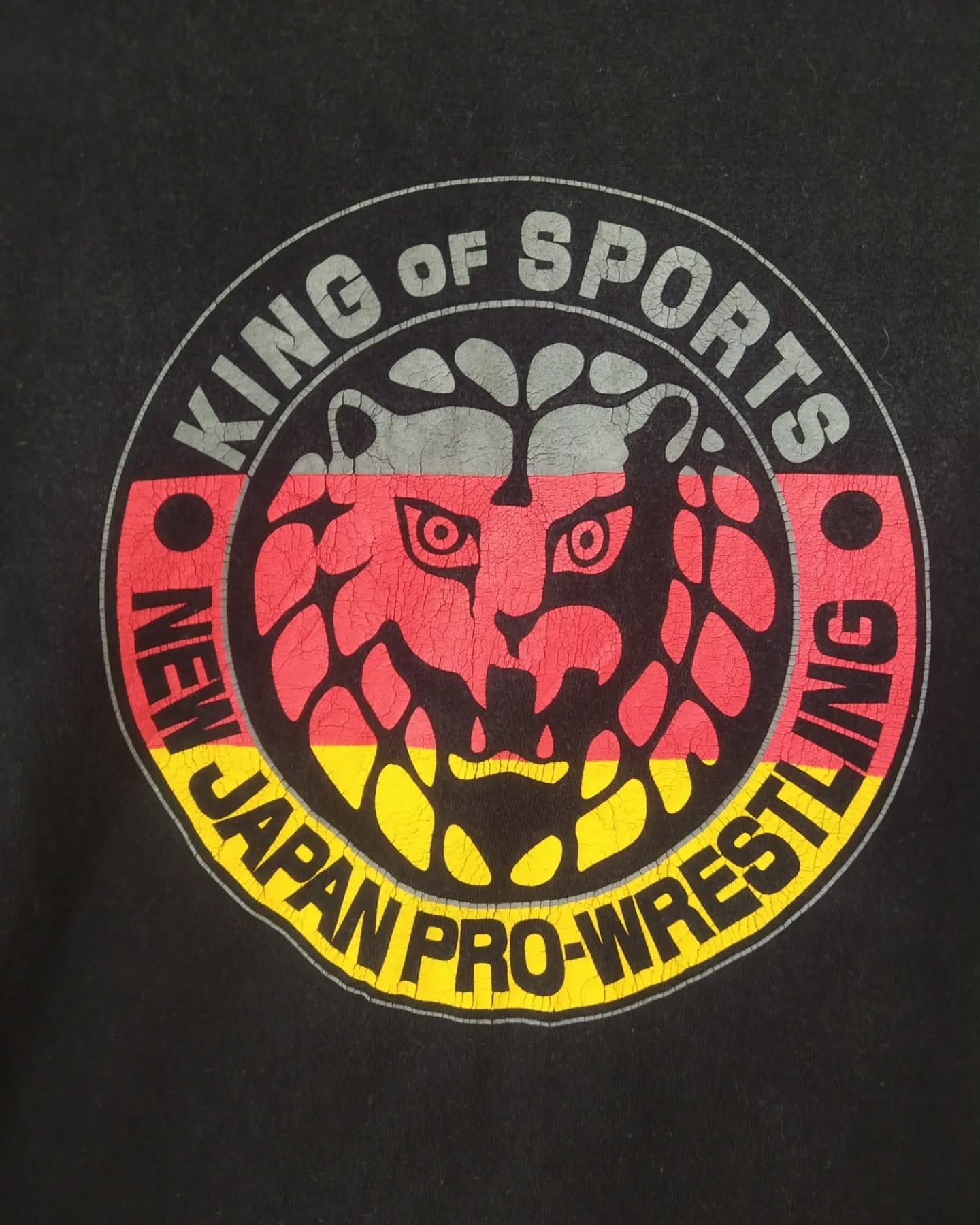 Japanese Brand New Japan Pro Wrestling King of Sport Wrestle Tees Size M / US 6-8 / IT 42-44 - 2 Thumbnail