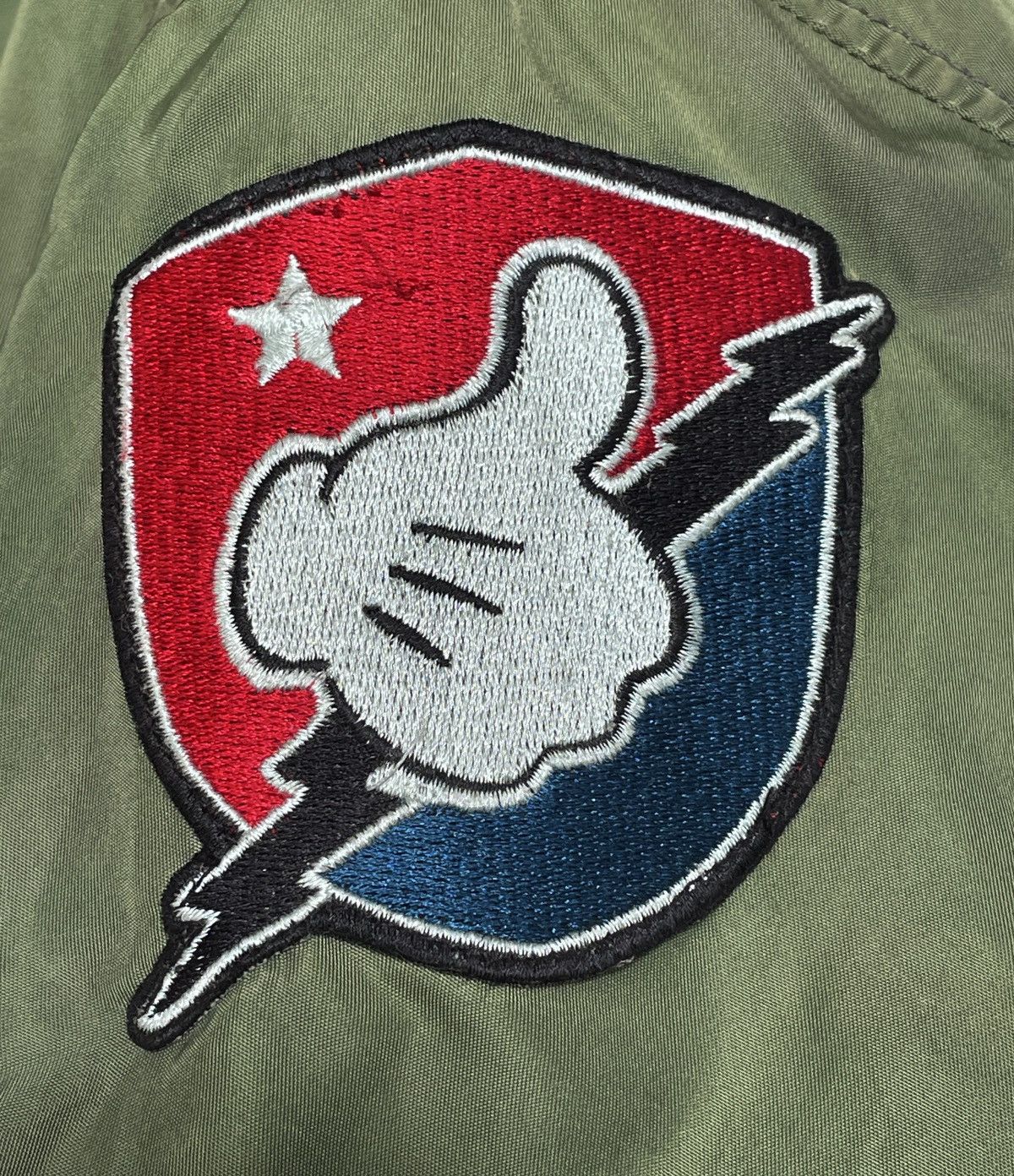 Avirex Vintage Brand Avirex Mickey Mouse Flight Jacket 2000s Size US M / EU 48-50 / 2 - 11 Thumbnail