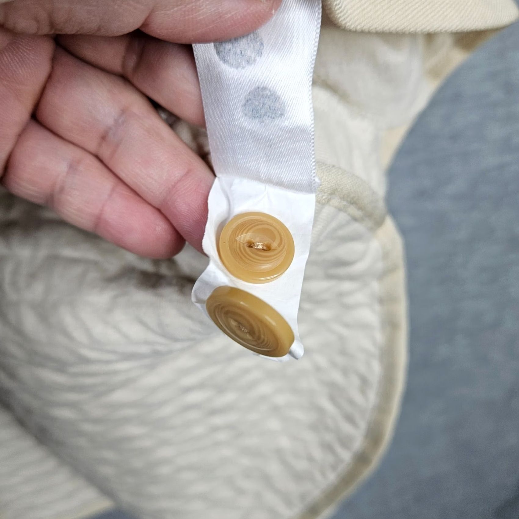 Everlane Everlane Jacket Women's M Ivory Quilted Organic Cotton" Size M / US 6-8 / IT 42-44 - 5 Thumbnail