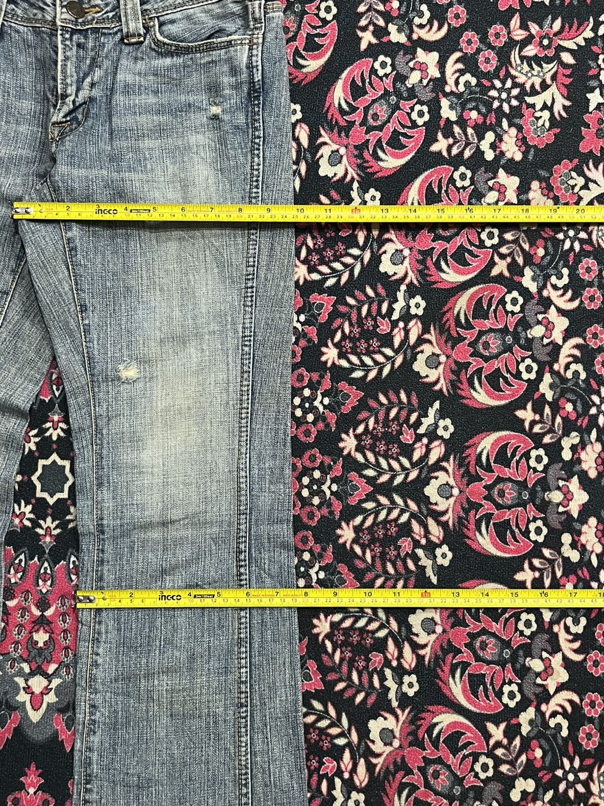 Japanese Brand Vintage Japanese Brand Brappers Grey Washed Flare Jeans Size 28" / US 6 / IT 42 - 13 Thumbnail