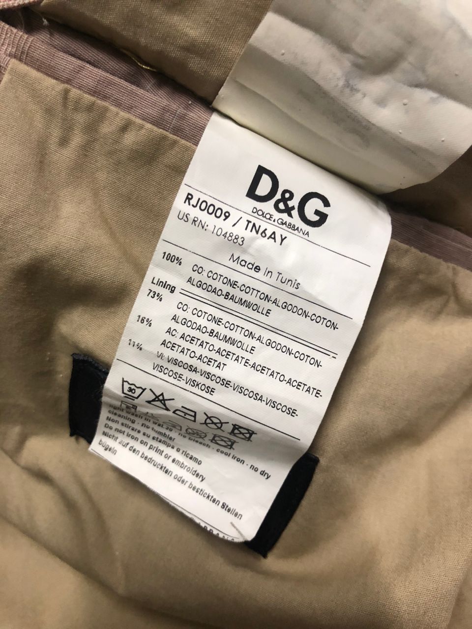 Dolce & Gabbana Vintage Dolce Gabbana Blazer Jacket Rare Design Size 46R - 20 Thumbnail