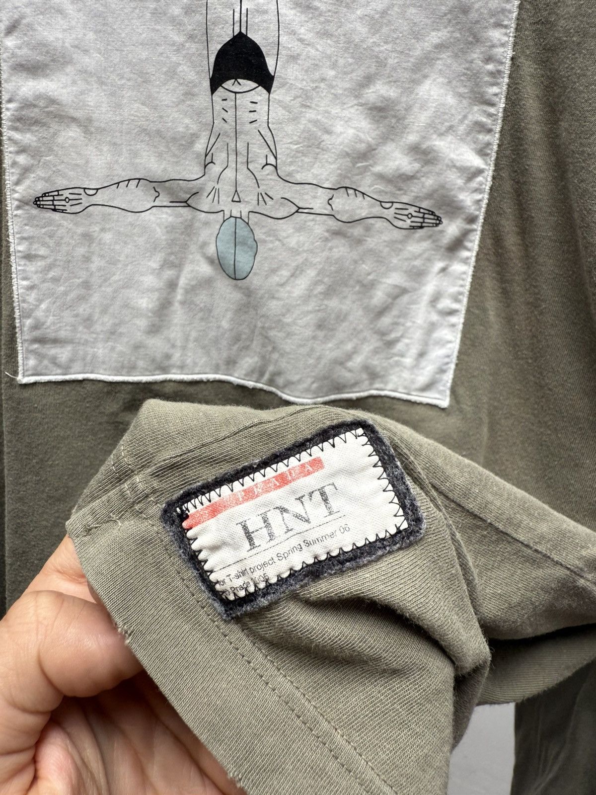 Prada Prada Hanging Man Longsleeves Size US L / EU 52-54 / 3 - 2 Thumbnail
