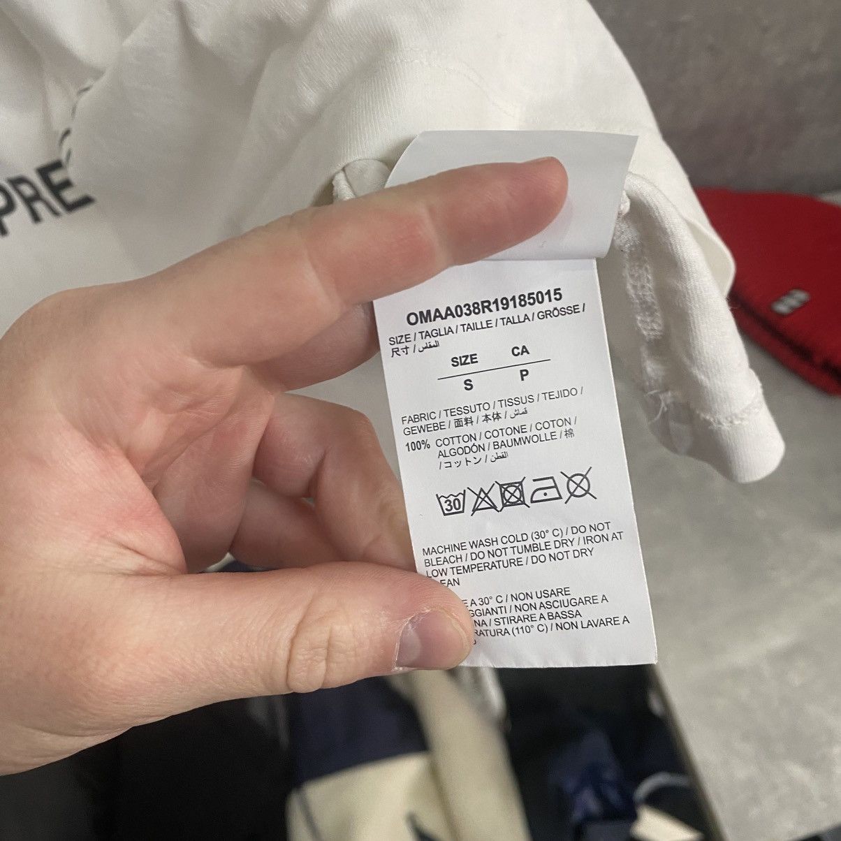 Off-White Off White Impressionism T-Shirt Big Logo Size US S / EU 44-46 / 1 - 14 Thumbnail
