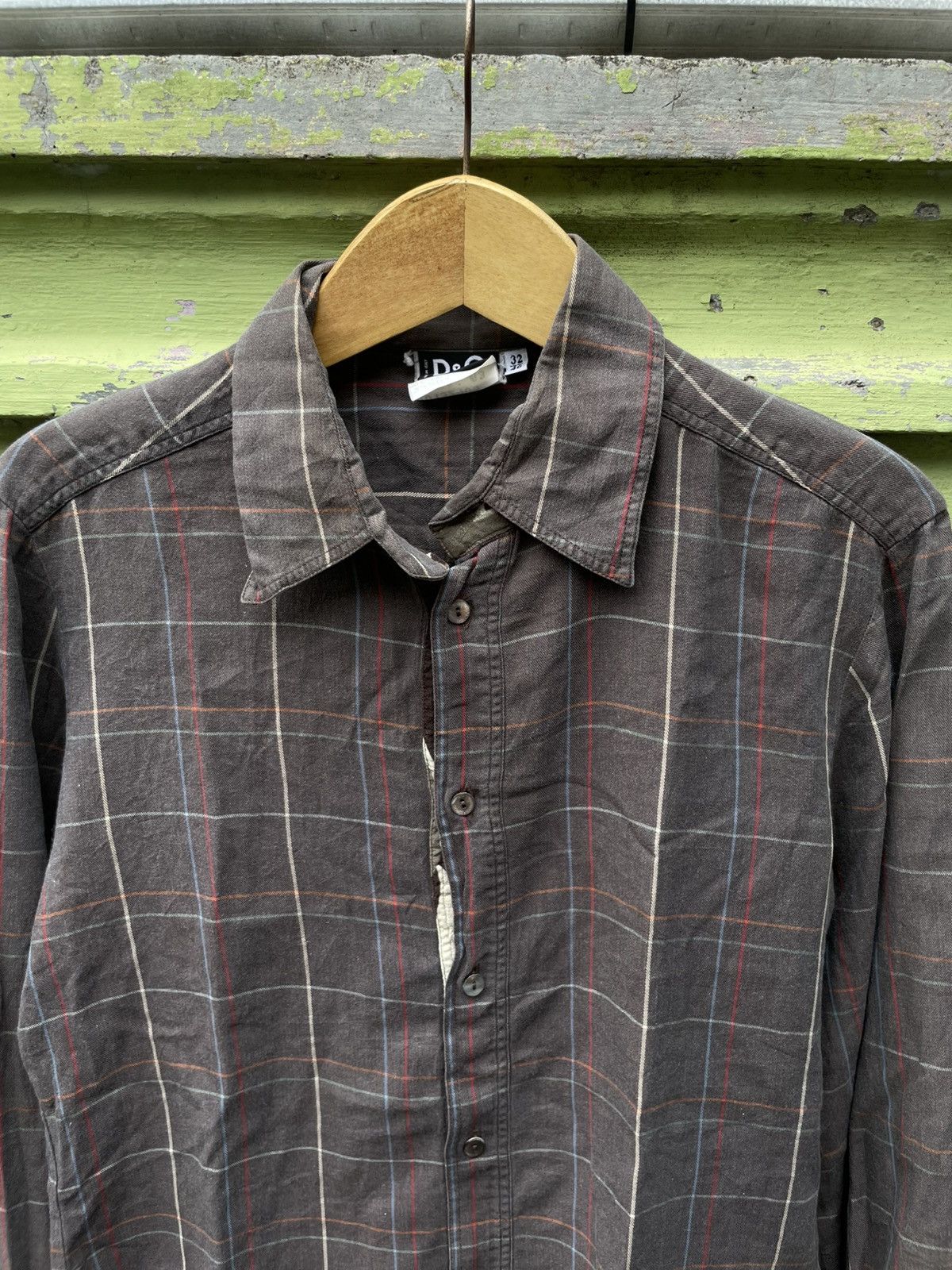 Dolce & Gabbana Dolce & Gabbana Plaid Shirt Mix Army Size US M / EU 48-50 / 2 - 6 Thumbnail