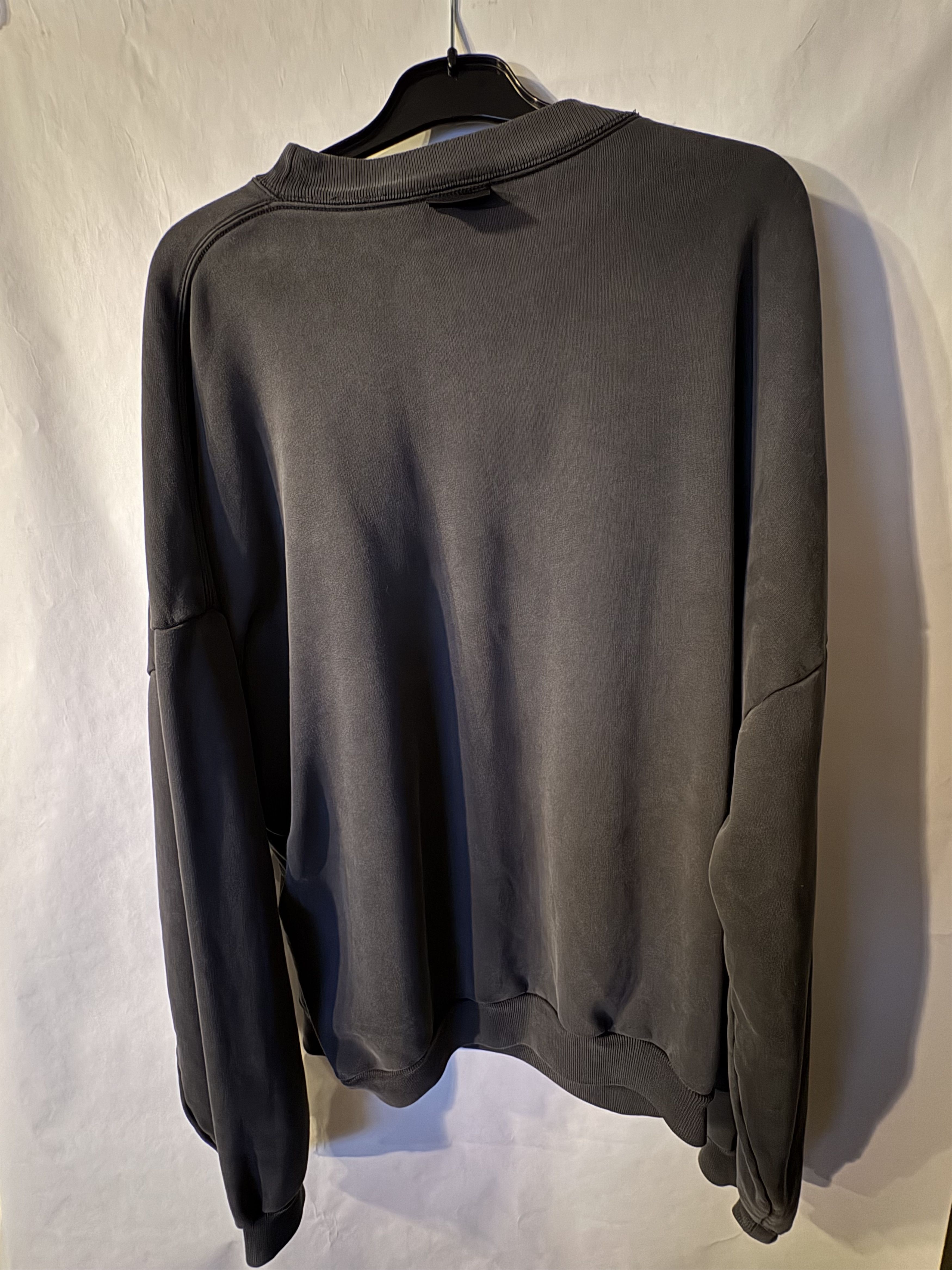 Balenciaga Balenciaga Inside Out Metalhead Sweater Dark Blue Size US XXS / EU 40 - 2 Thumbnail