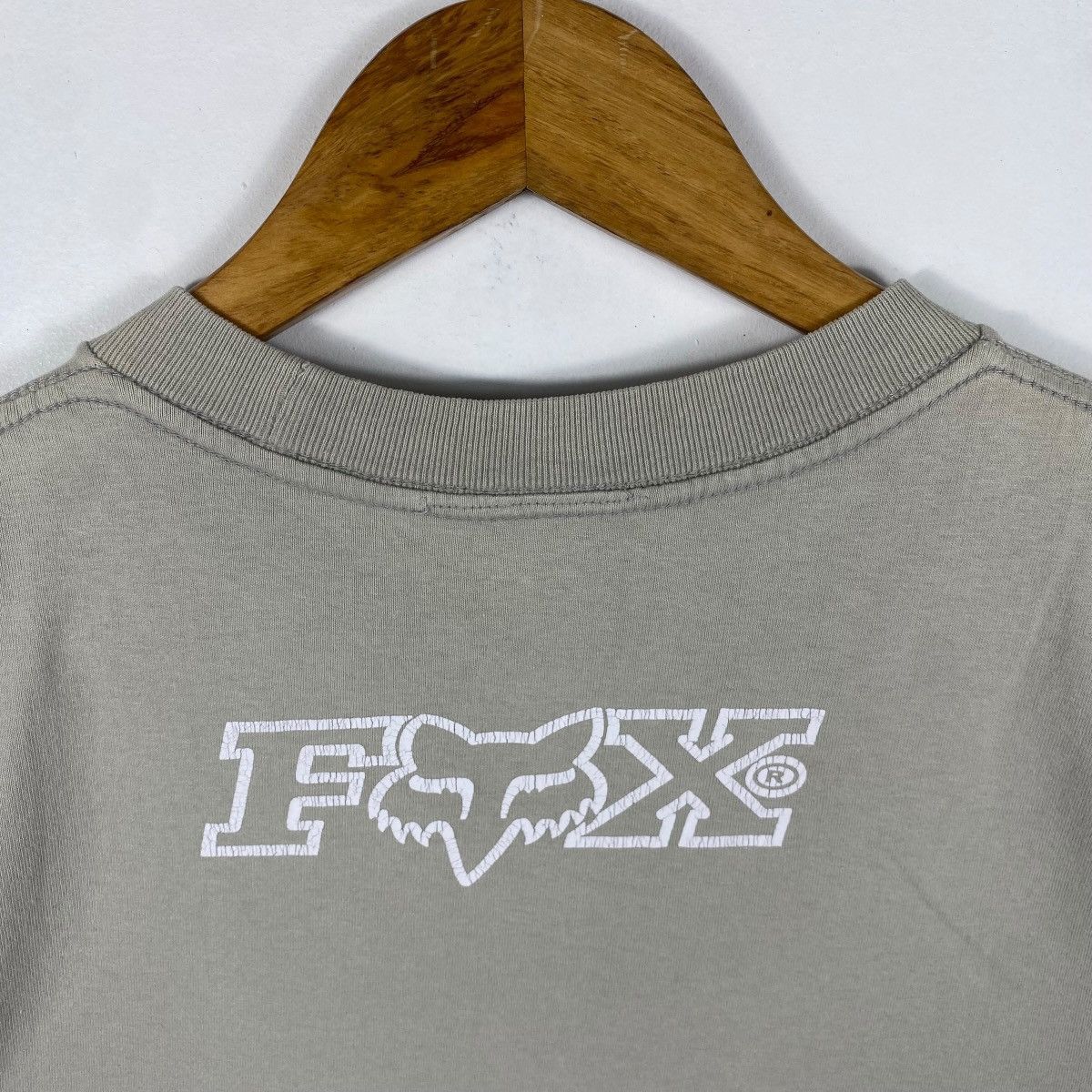Fox Racing Vintage 00s FOX RACING Logo Graphic Tee Shirt Extra Large Size US XL / EU 56 / 4 - 5 Thumbnail