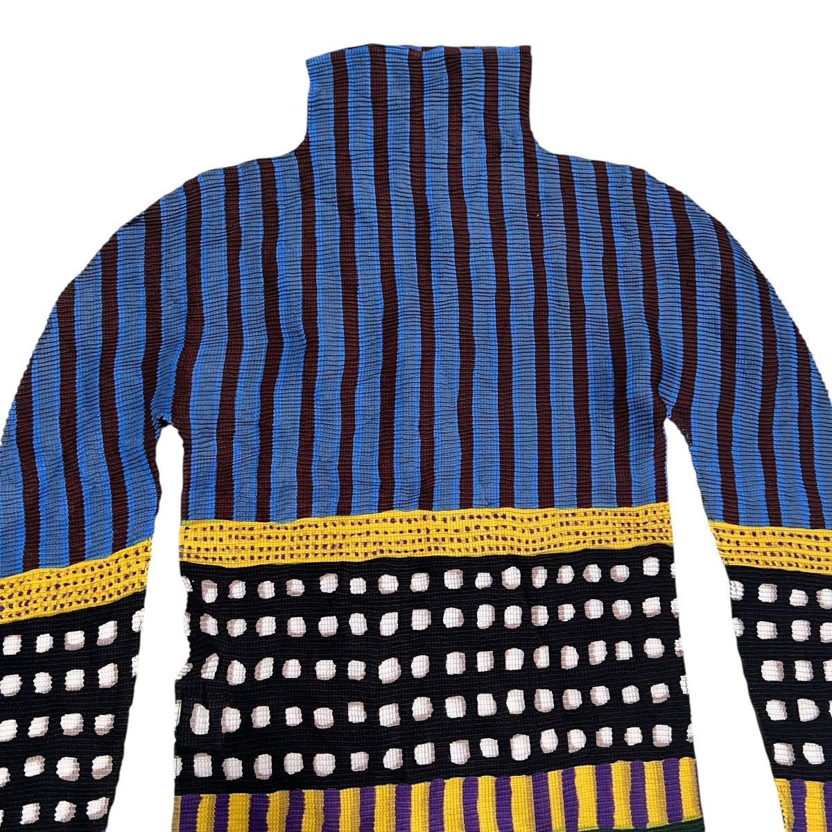 Issey Miyake 🔥 Issey Miyake Me Pleated Long Sleeve Size US S / EU 44-46 / 1 - 8 Thumbnail