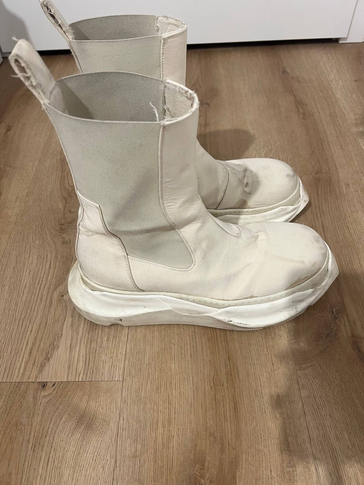 Rick Owens Drkshdw Rick Owens Abstract boots 2012 Size US 11 / EU 44 - 1 Thumbnail