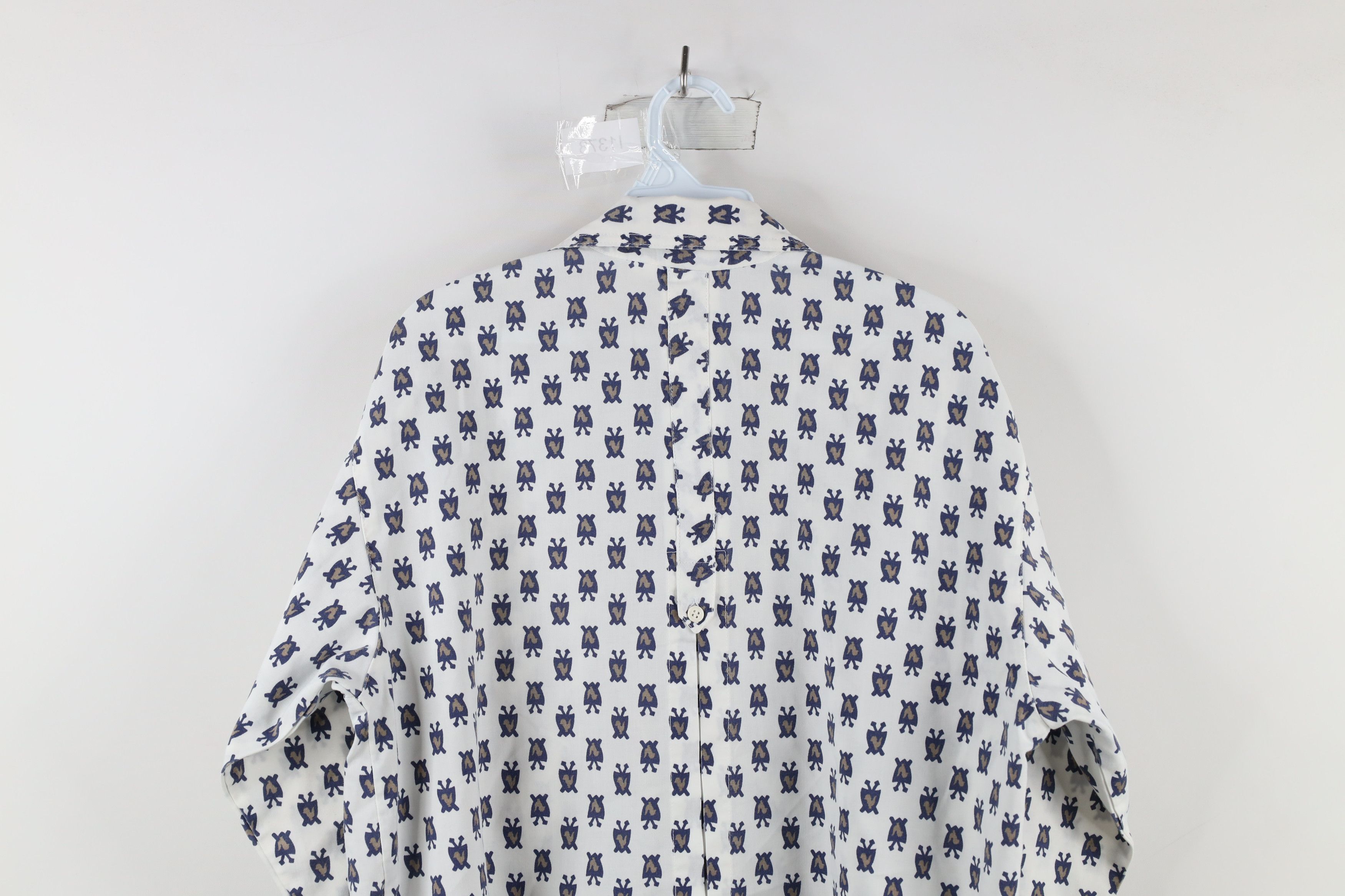 Vintage Vintage 90s Streetwear All Over Print Collared Button Shirt Size M / US 6-8 / IT 42-44 - 8 Thumbnail