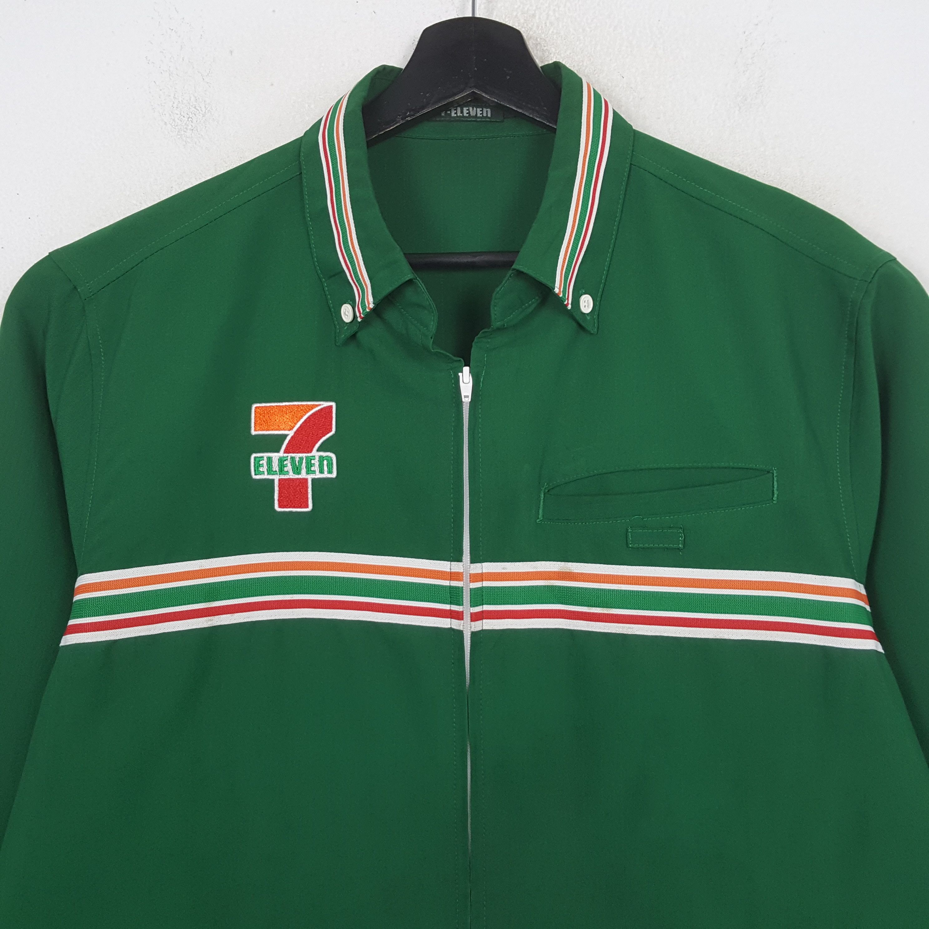 Vintage 7 Eleven Uniform Workwear Jacket C299N57 Size US M / EU 48-50 / 2 - 4 Thumbnail