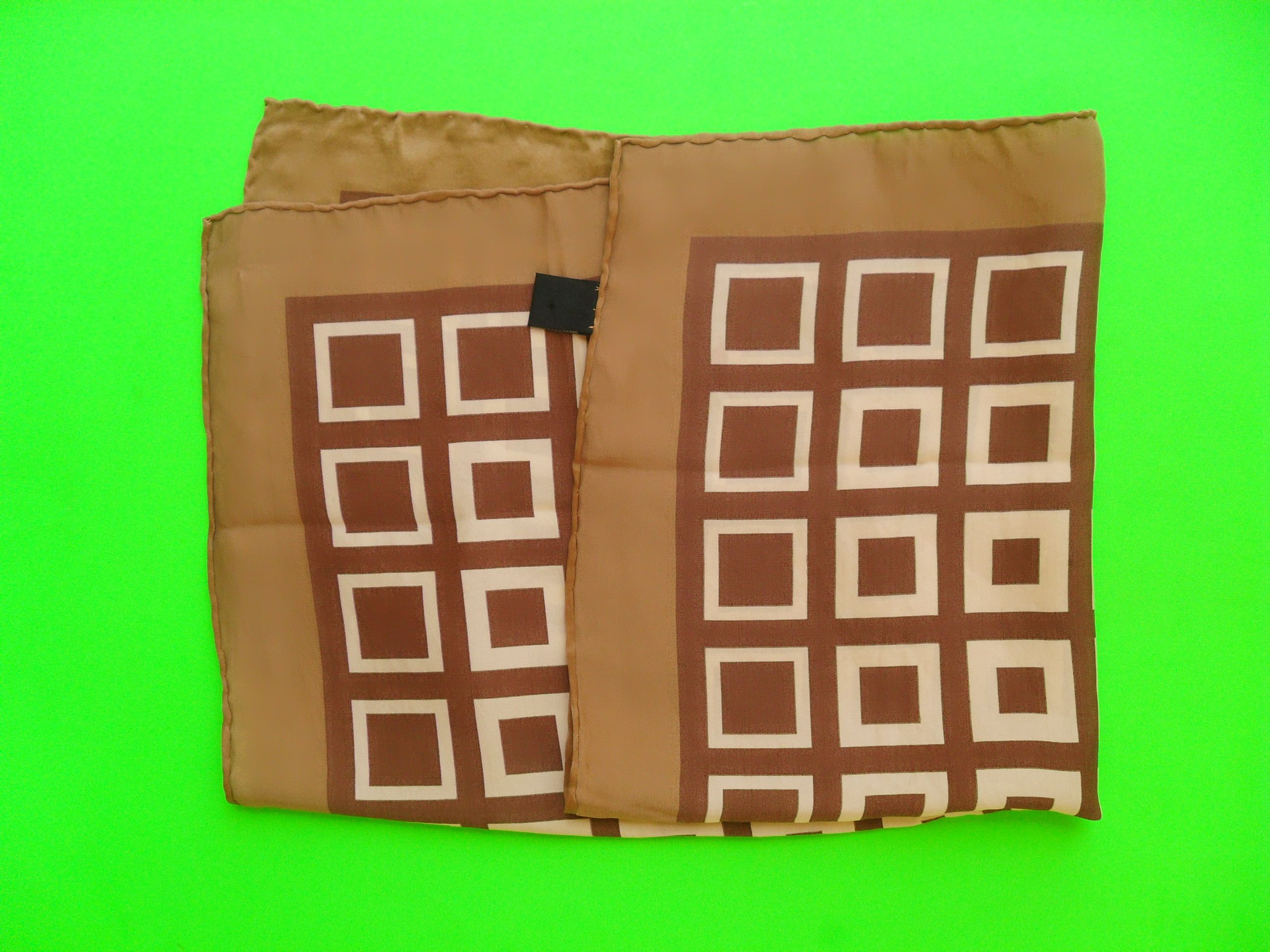 Other Very soft 100% silk travel square scarf. Size ONE SIZE - 3 Thumbnail