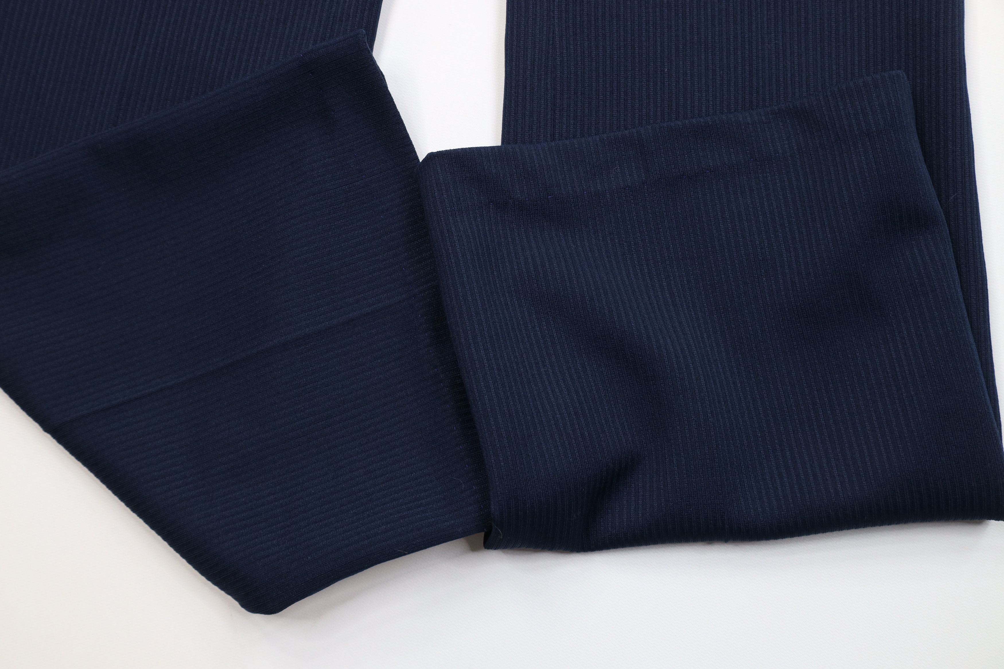 Wrangler Vintage 60s 70s Wrangler Knit Wide Leg Chino Pants Blue USA Size US 34 / EU 50 - 6 Thumbnail