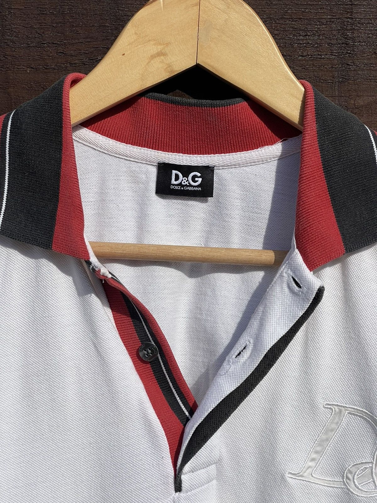 Dolce & Gabbana Dolce&Gabbana luxury white polo shirt Size US M / EU 48-50 / 2 - 5 Thumbnail