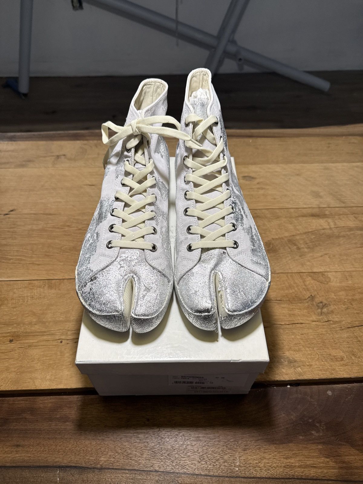 Maison Margiela Tabi High Top Glitter Size US 13 / EU 46 - 1 Thumbnail