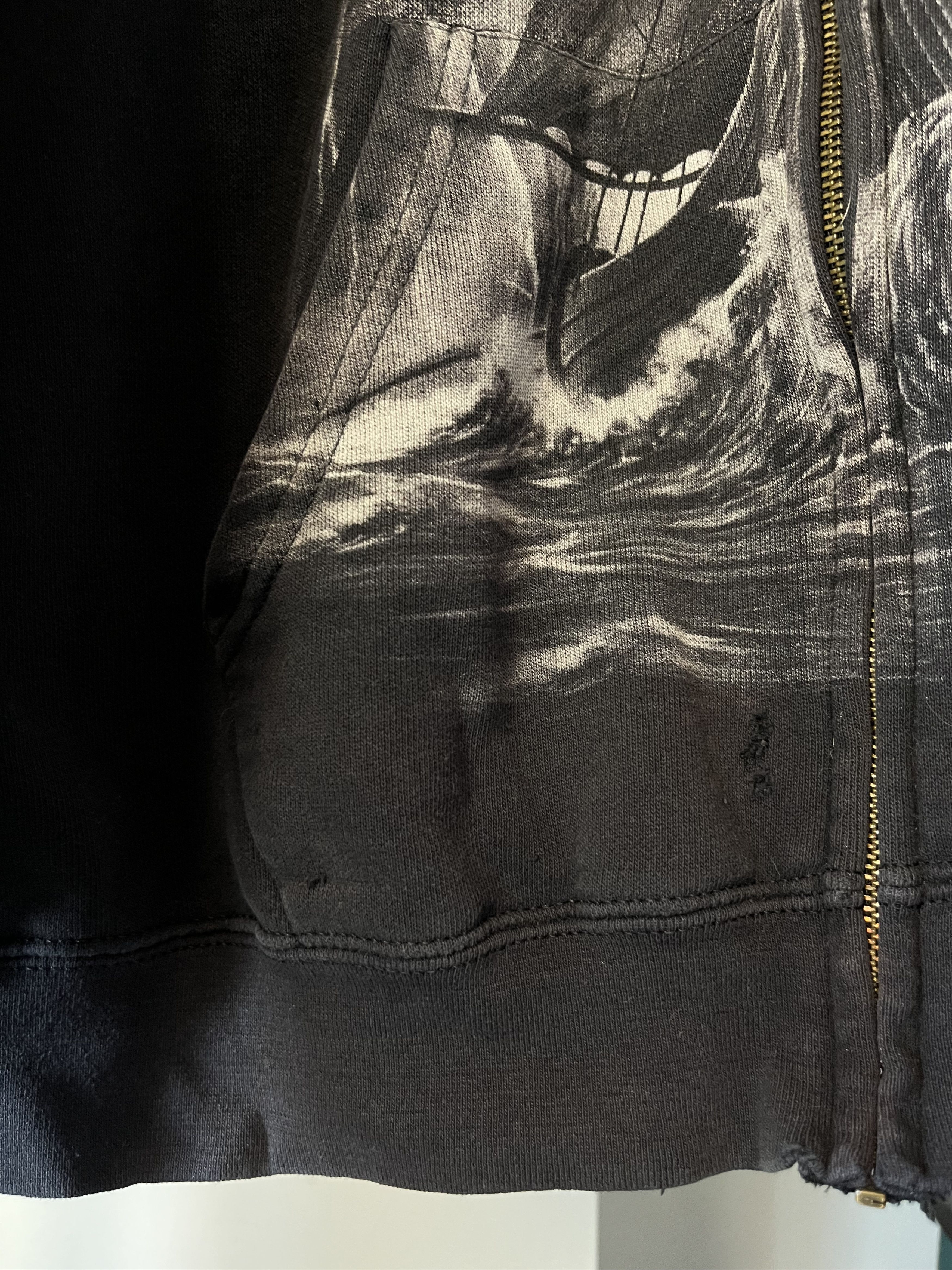 Tribal Streetwear × Vintage Vintage y2k Affliction Avant Garde Zip Hoodie Size US XL / EU 56 / 4 - 5 Thumbnail