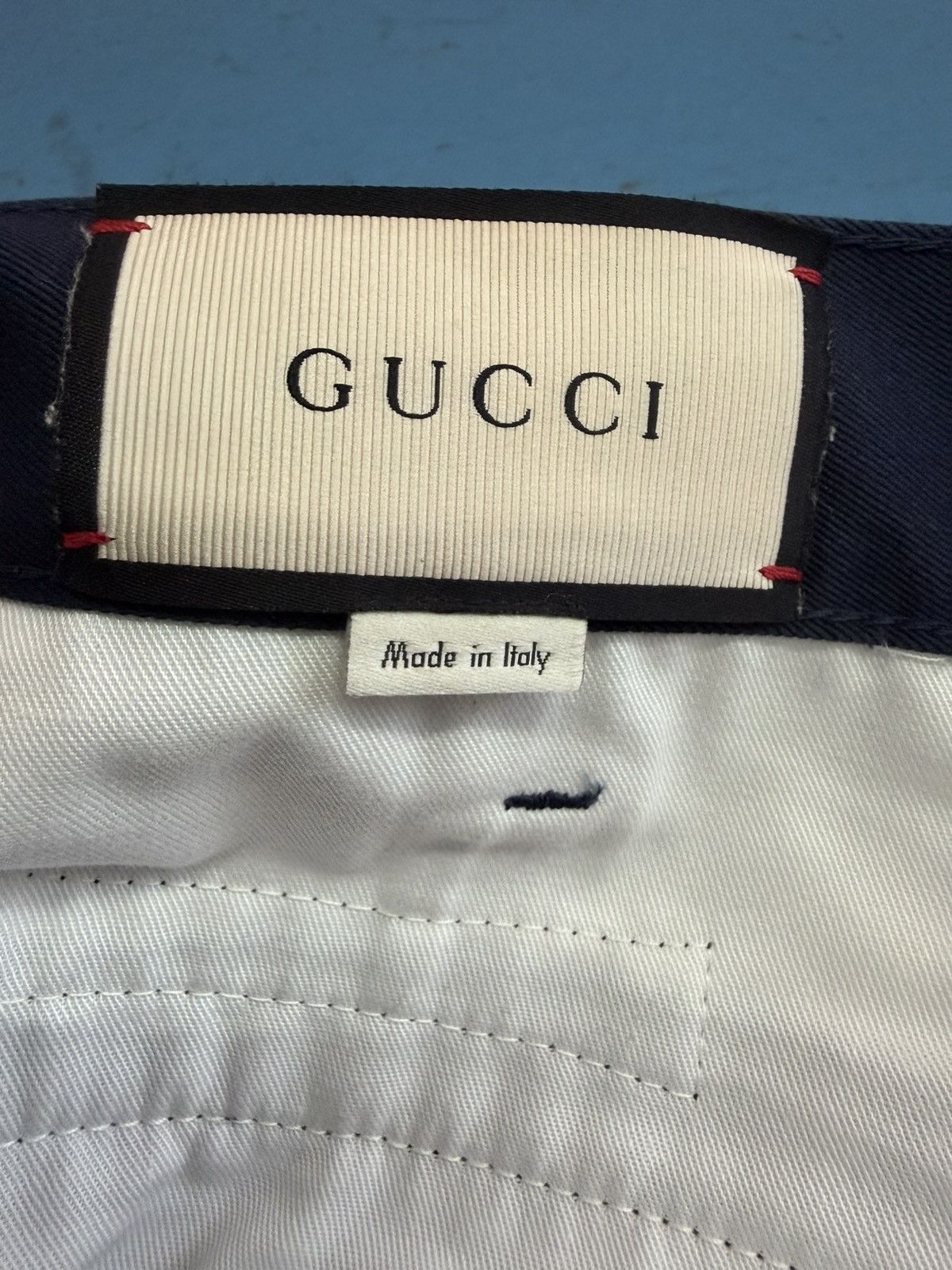 Gucci GUCCI 17” TIGER BLUE SHORTS Size US 36 / EU 52 - 5 Thumbnail