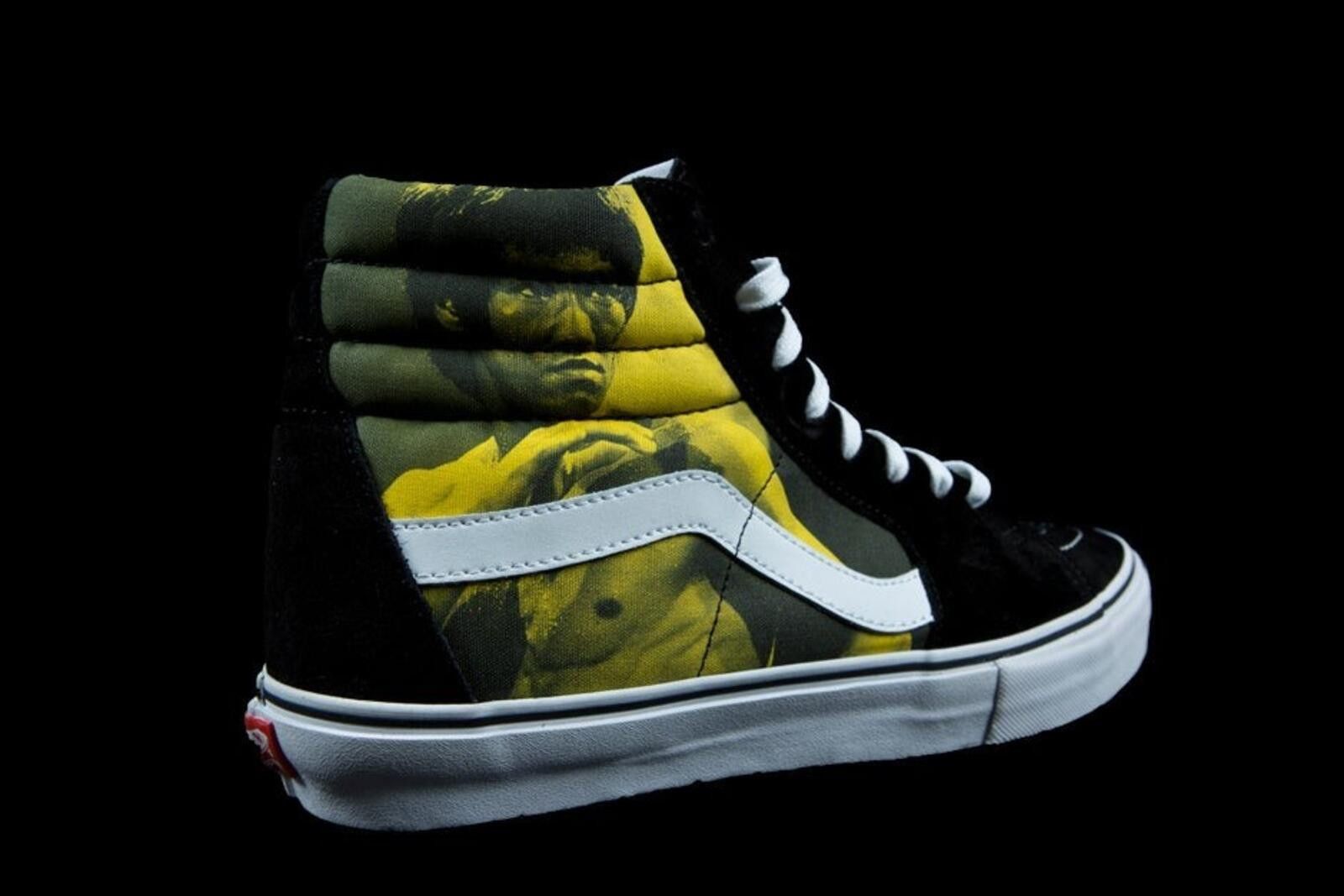 Vans FW13 Vans x Supreme Bruce Lee Sk8-Hi Yellow VN-099NANN US11 Size US 11 / EU 44 - 4 Thumbnail