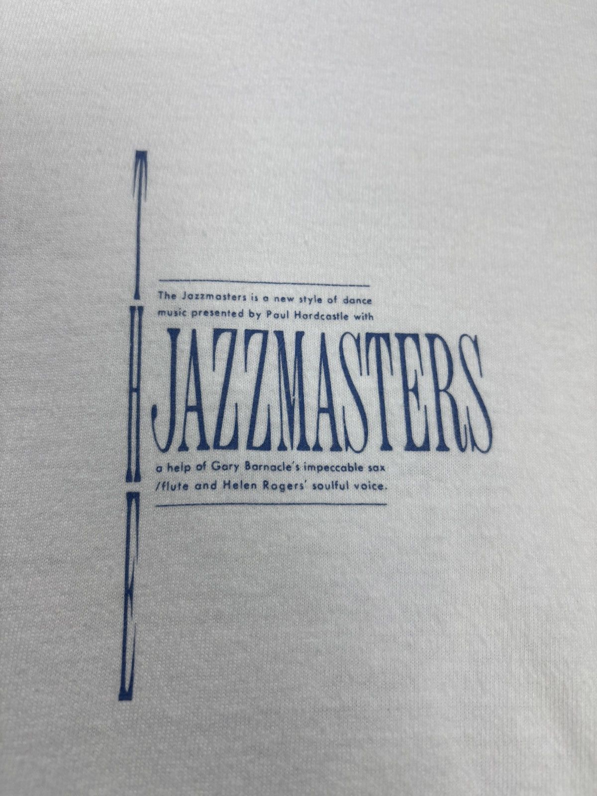 Band Tees × Vintage Vintage Jazz Masters Paul Hardcastle Size US M / EU 48-50 / 2 - 2 Thumbnail
