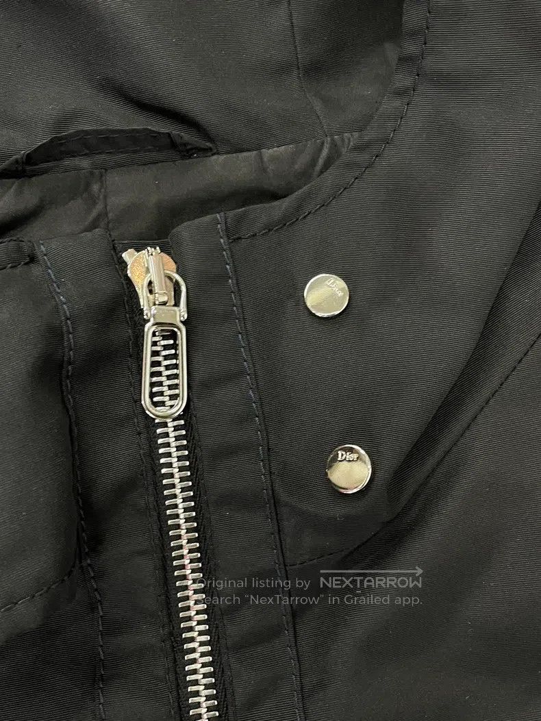 Dior Dior Black hooded long windbreaker jacket Size XS / US 0-2 / IT 36-38 - 2 Thumbnail