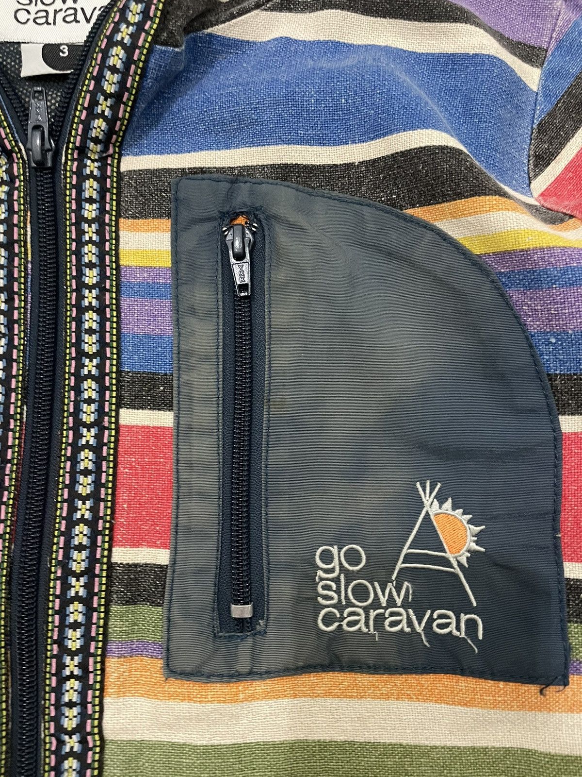 Japanese Brand × go slow caravan Go Slow Caravan Full Hoodies Jacket Size US M / EU 48-50 / 2 - 12 Thumbnail
