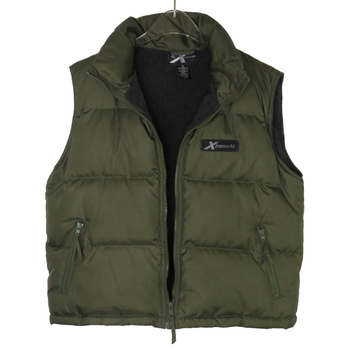 Other Xtreme Air Army Green Puffer Vest with Fleece Lining Medium Size US M / EU 48-50 / 2 - 2 Thumbnail