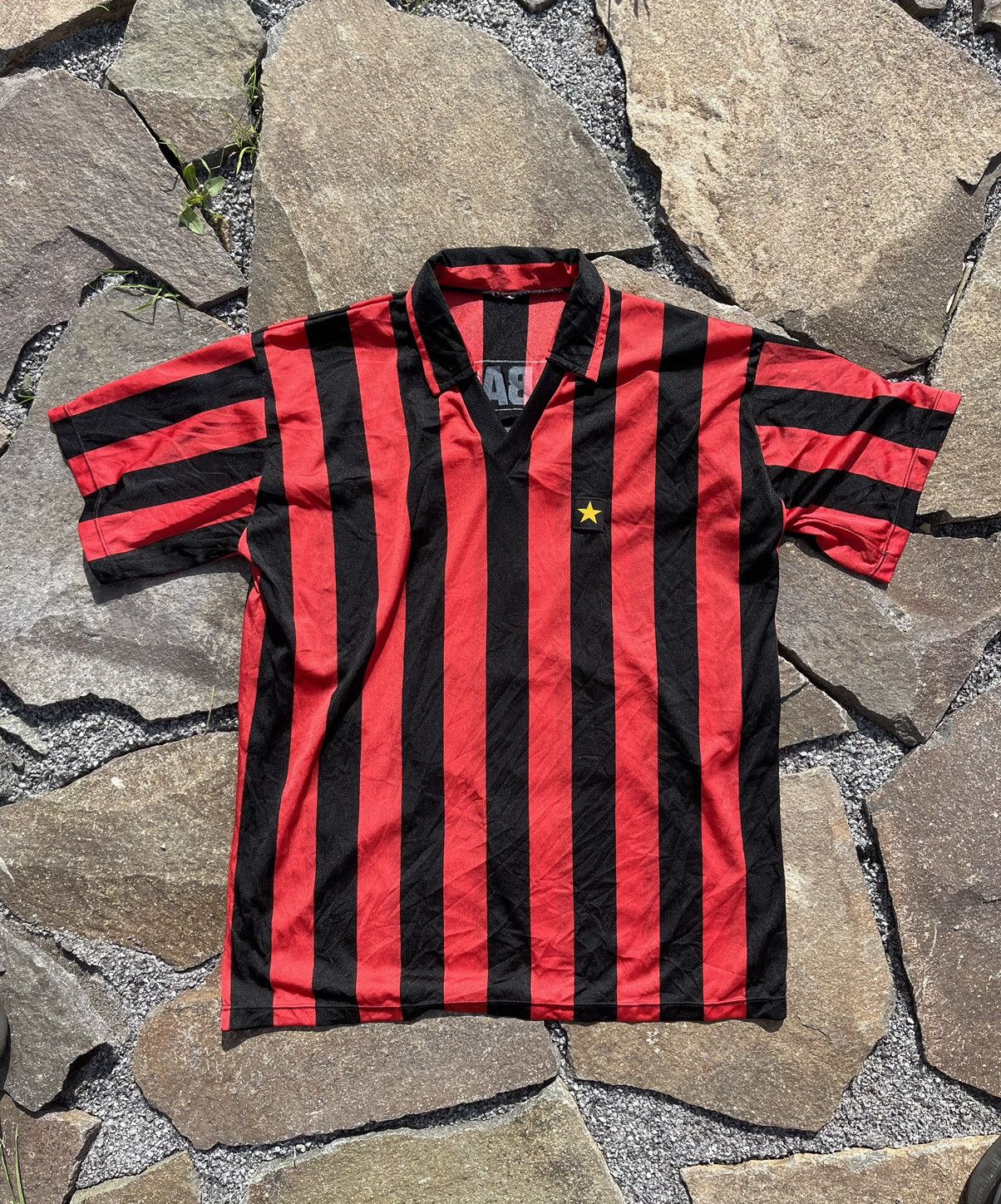 Vintage 80’s Milan Van Basten #9 vintage soccer jersey Size US L / EU 52-54 / 3 - 2 Thumbnail