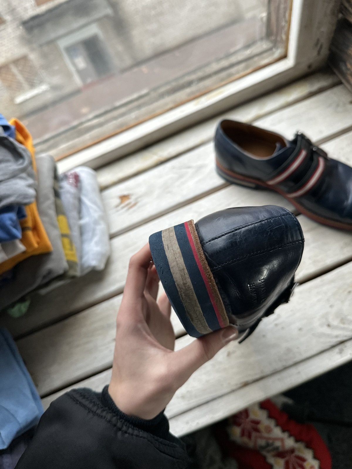 Melvin & Hamilton LUXURY 🚨 MELVIN & HAMILTON VNTG SHOES MEN BLUE LUXURY RARE Size US 10.5 / EU 43-44 - 7 Thumbnail