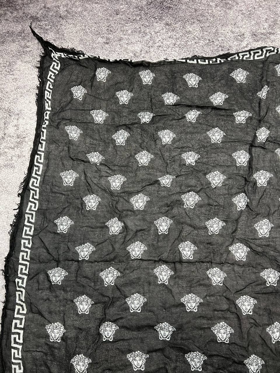 Versace Versace Monogram 100% Silk Scarf Size ONE SIZE - 7 Thumbnail