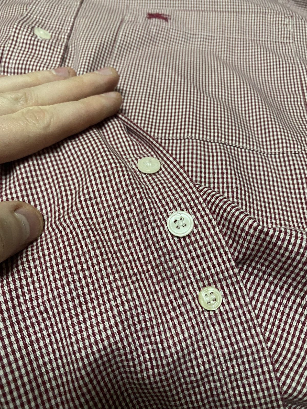 Burberry Burberry Luxury tartan shirt button up Size US XL / EU 56 / 4 - 5 Thumbnail