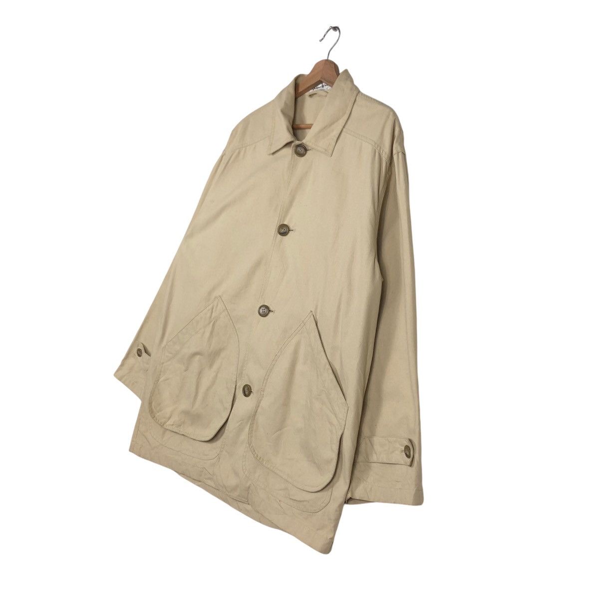 Japanese Brand × Vintage 📌Vintage Belle Maison Chore Jacket Worker Big Pocket Size US L / EU 52-54 / 3 - 3 Thumbnail
