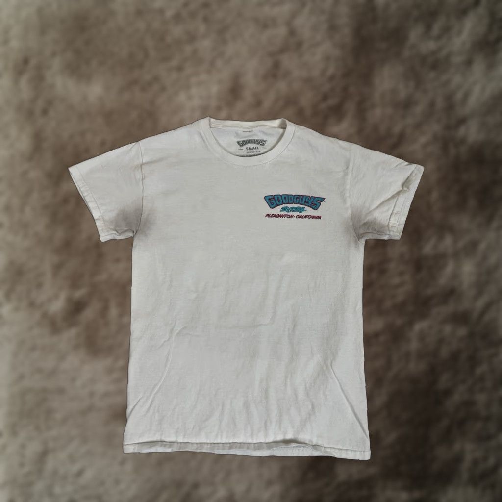 Vintage Goodguys T-Shirt Size Small Men White Short Sleeve Cars California 90s? (Note: avoid adding decade unless in data) Size US S / EU 44-46 / 1 - 1 Thumbnail