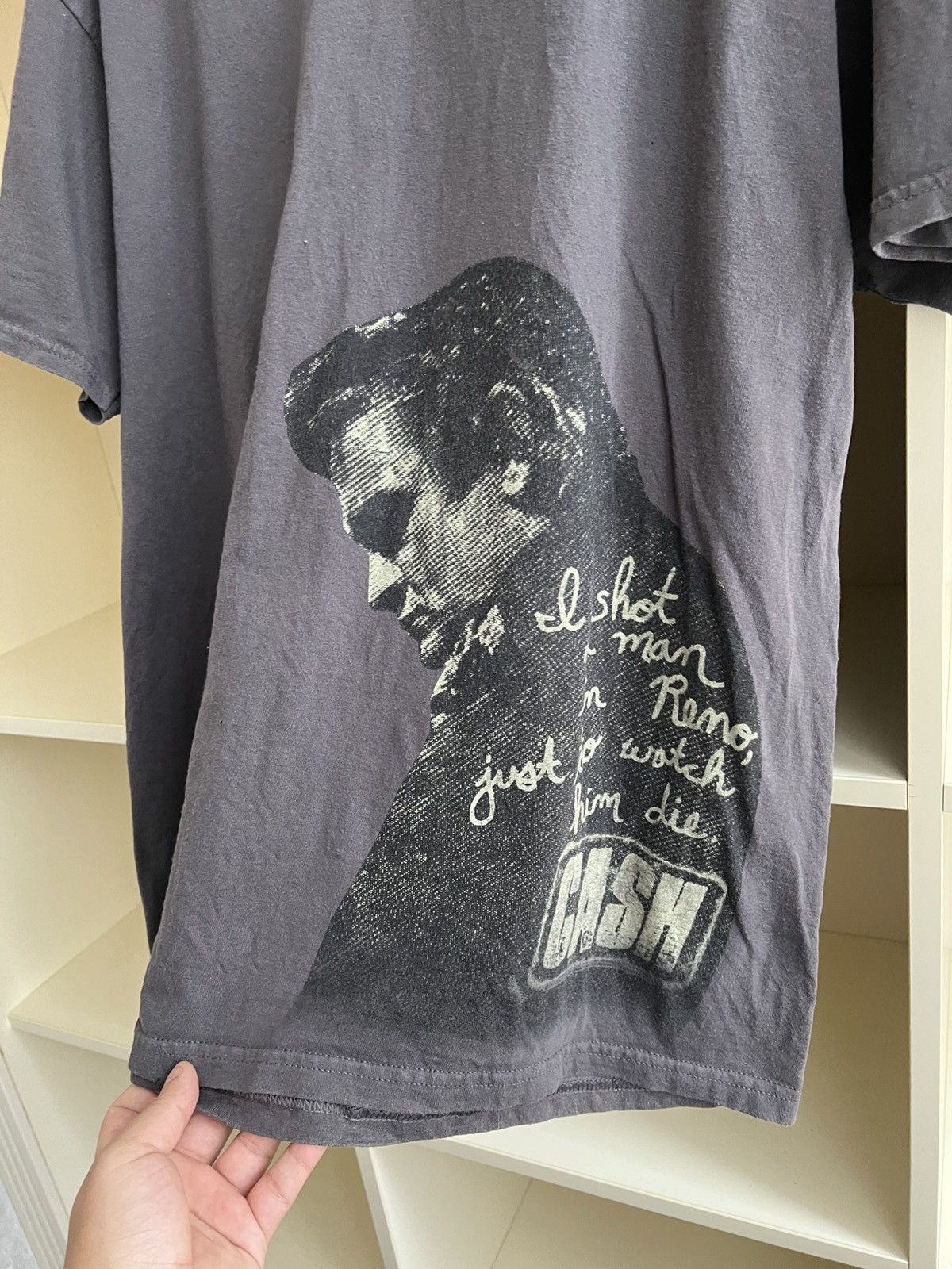 Vintage Vintage Johnny Cash T-Shirt 00s Music Tee Size XL Size US XL / EU 56 / 4 - 5 Thumbnail