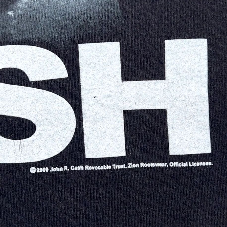 Vintage 2009 JOHNNY CASH rock tour T-Shirt XS Adult Zion concert 80s 90s Music Size US XS / EU 42 / 0 - 6 Thumbnail