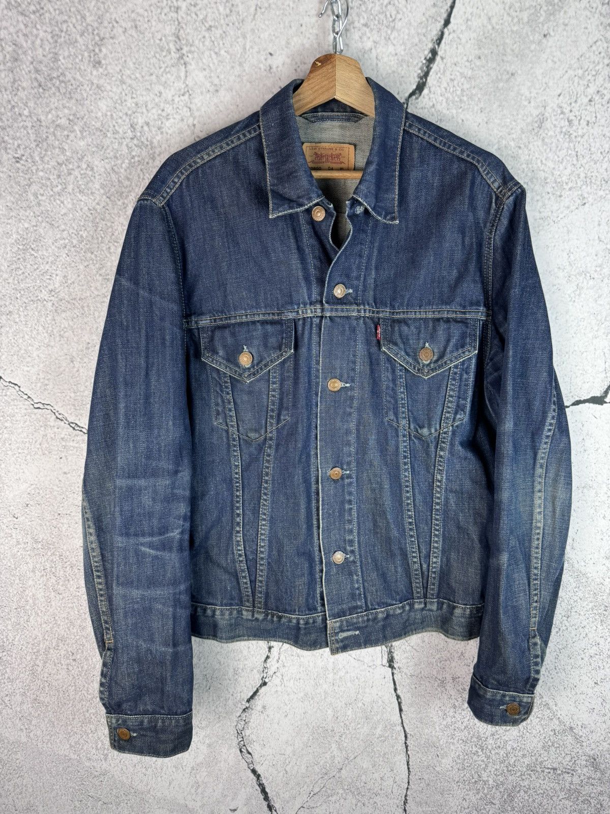 Vintage Levis Vintage 90s Trucker Denim Jacket Rare 70500 Hype Grailed