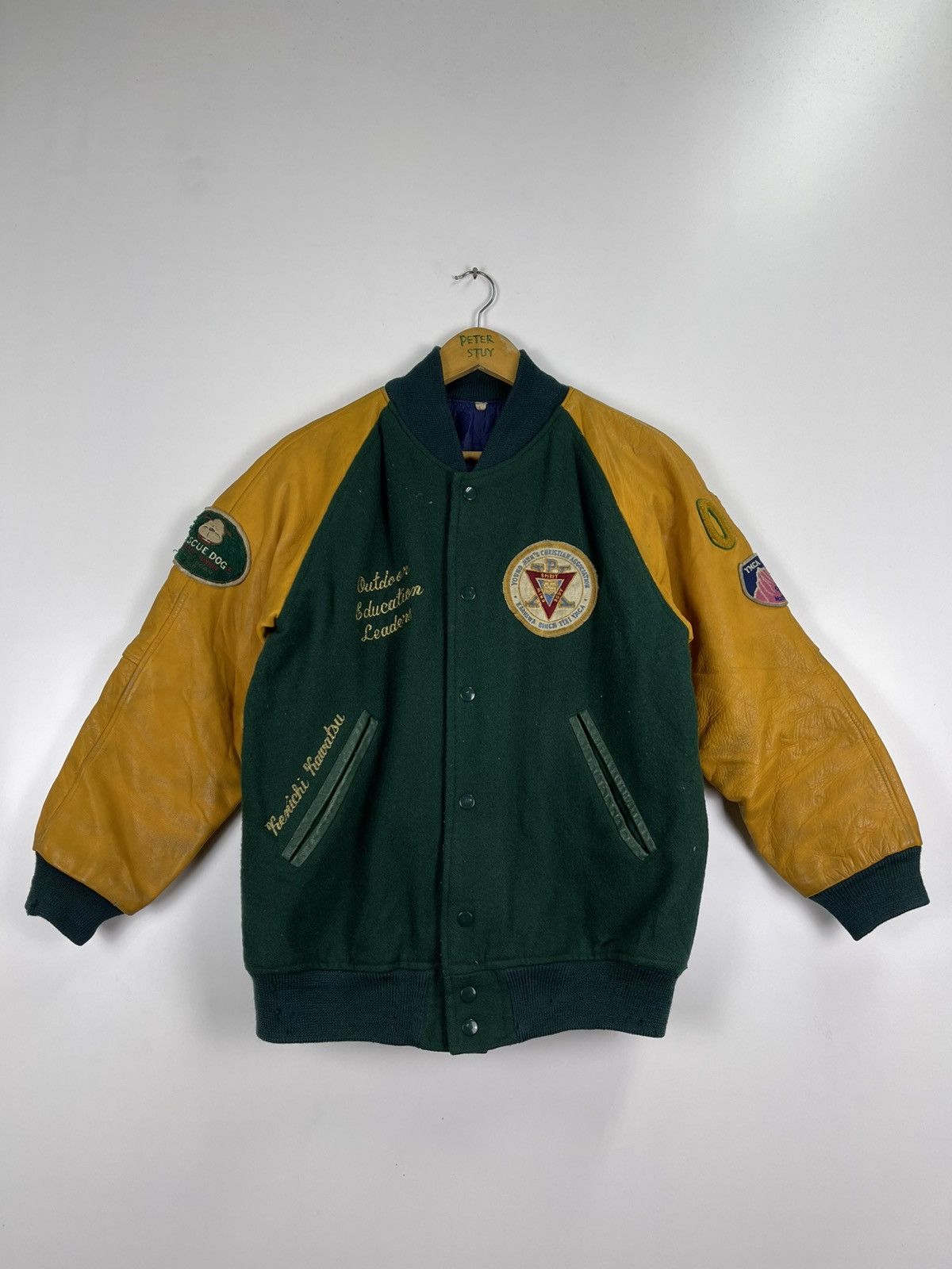 Vintage × YMC Vintage YMCA Varsity Jacket Size US L / EU 52-54 / 3 - 4 Thumbnail