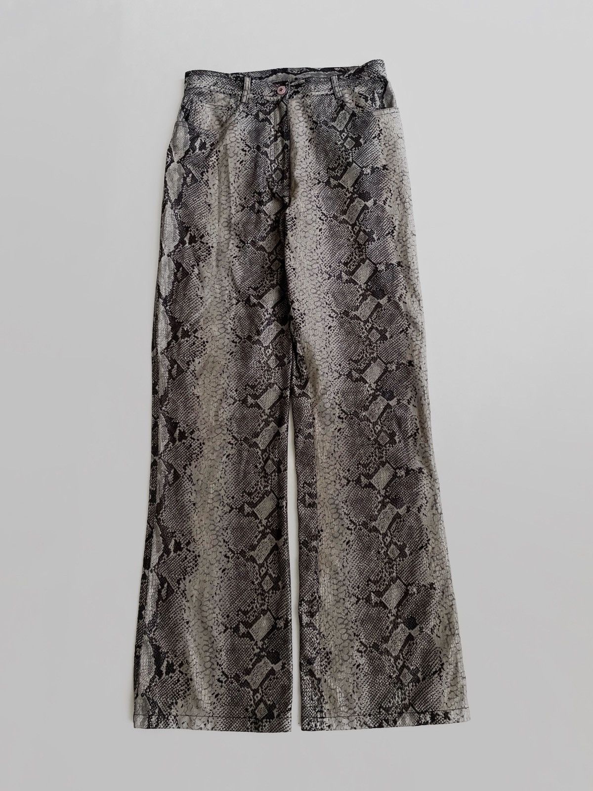 Vintage Animal snake print pants Japanese style