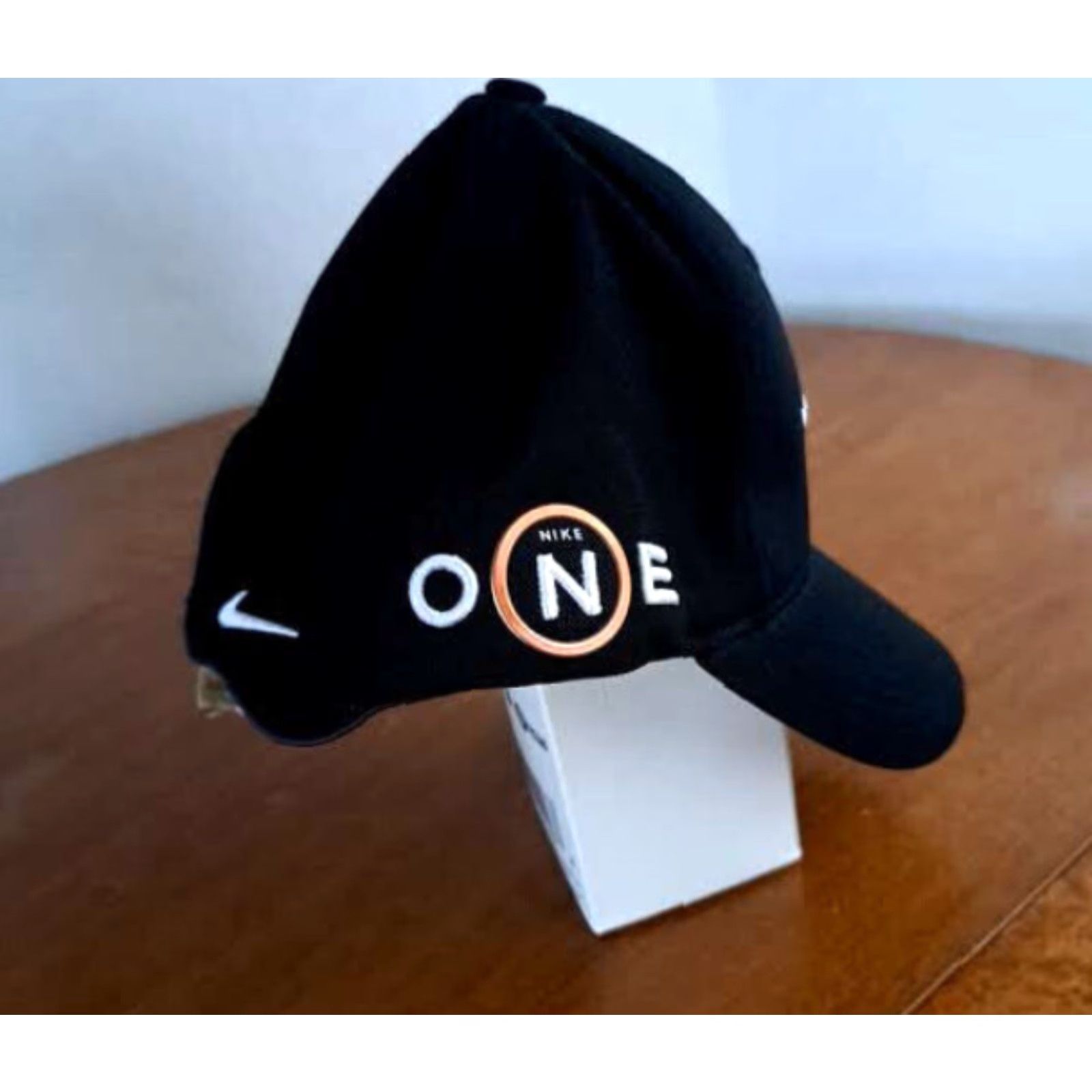 Nike Nike Golf Hat Large Flex-Fit Black Mens L Size ONE SIZE - 2 Thumbnail